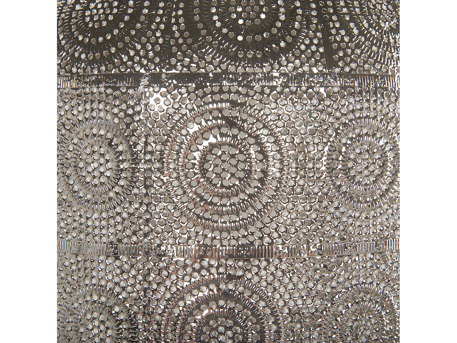 Lampe suspension MARINGA Métal Argenté