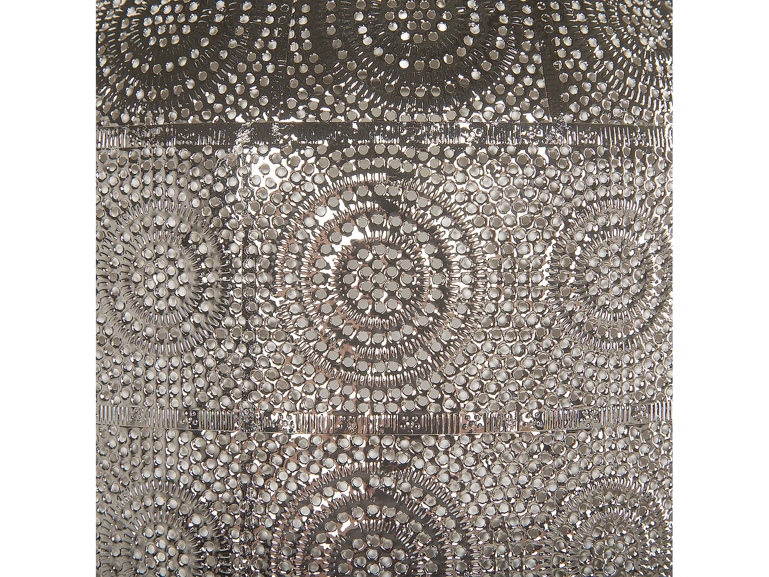 Lampe suspension MARINGA Métal Argenté