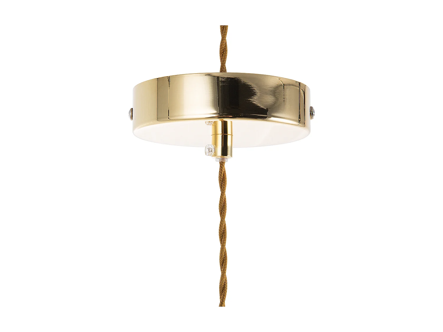 Set van 2 hanglampen ANZA Glas Goud