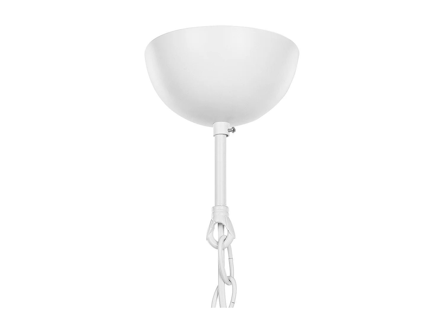 Lampe suspension design blanche MARITSA