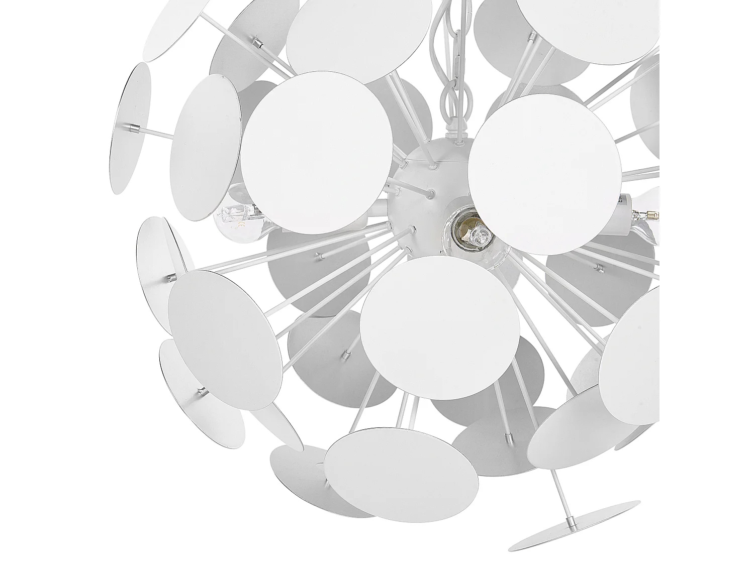 Lampe suspension design blanche MARITSA