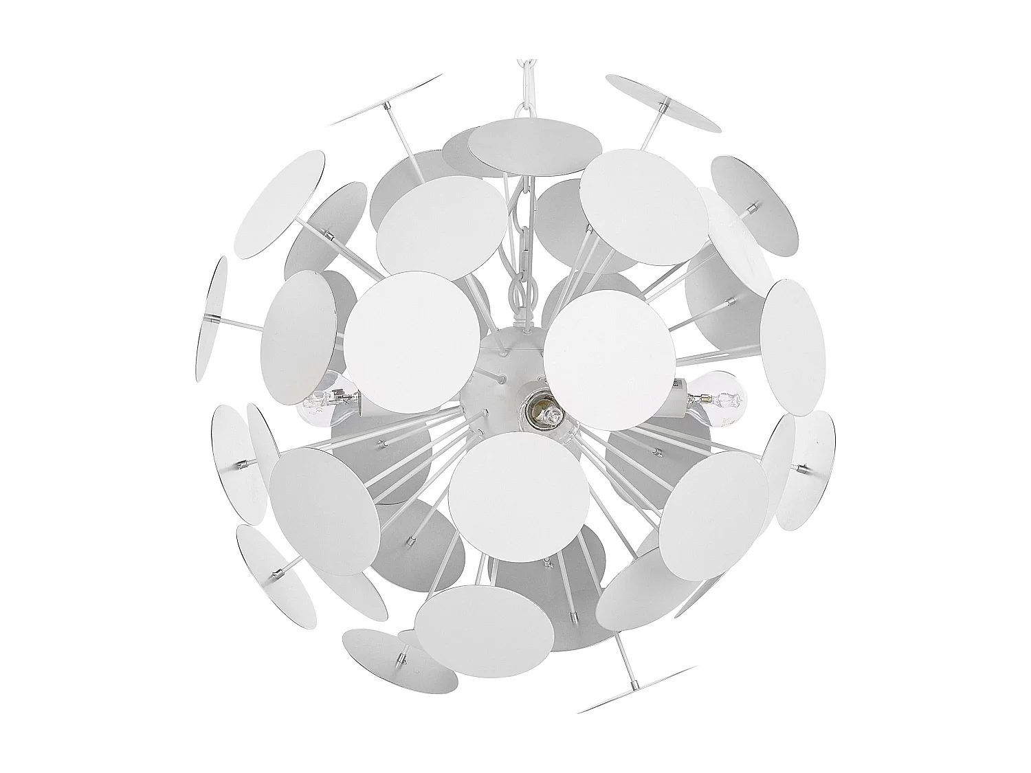 Lampe suspension design blanche MARITSA