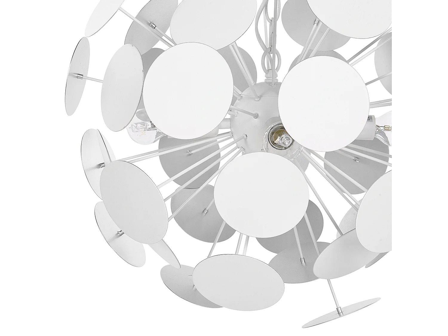 Lampe suspension design blanche MARITSA