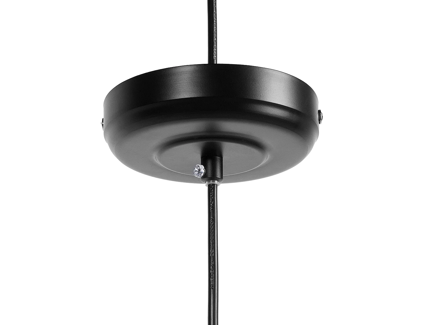 Lampe suspension LEMME Métal Noir