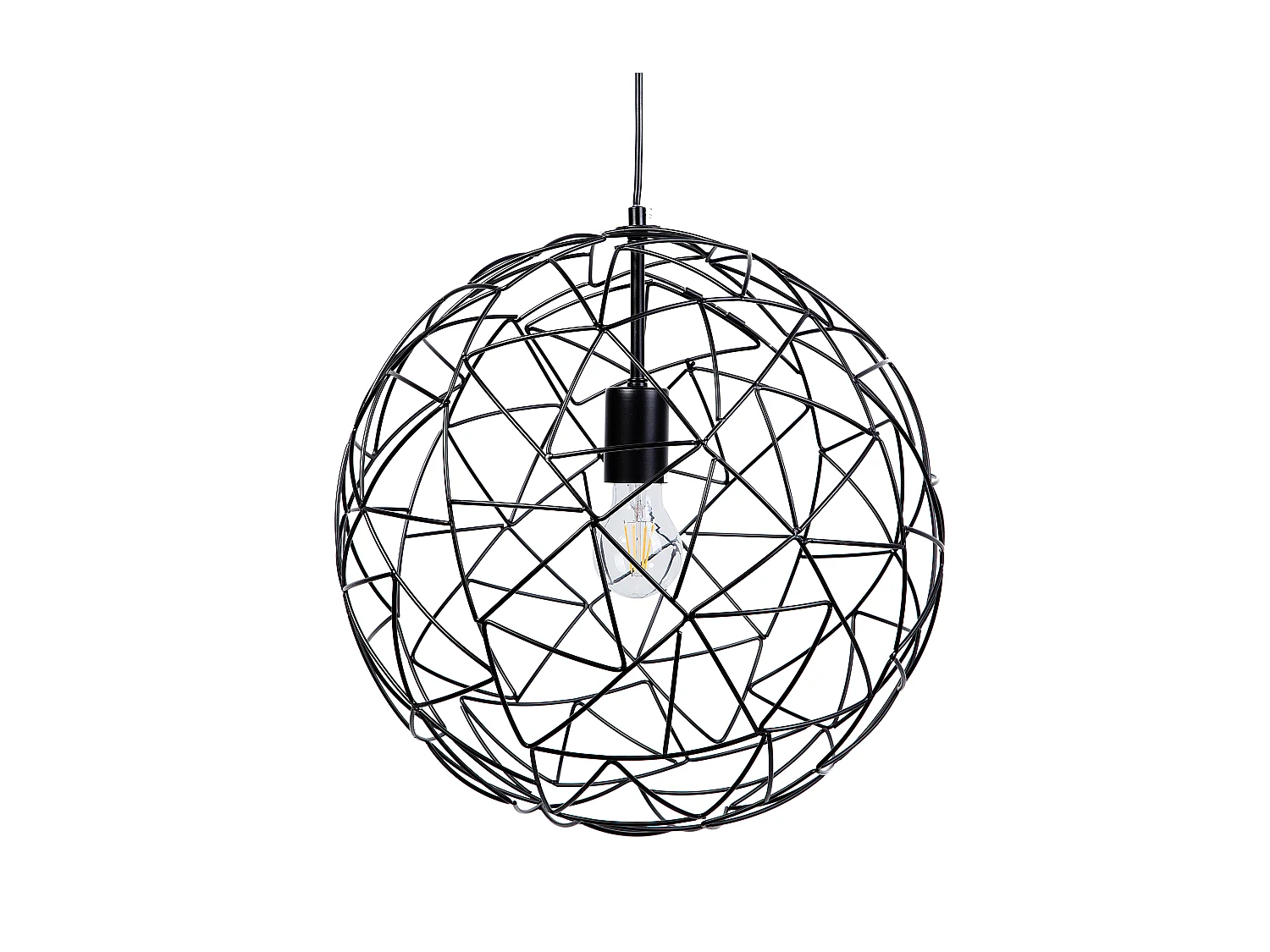 Hanglamp LEMME Metaal Zwart