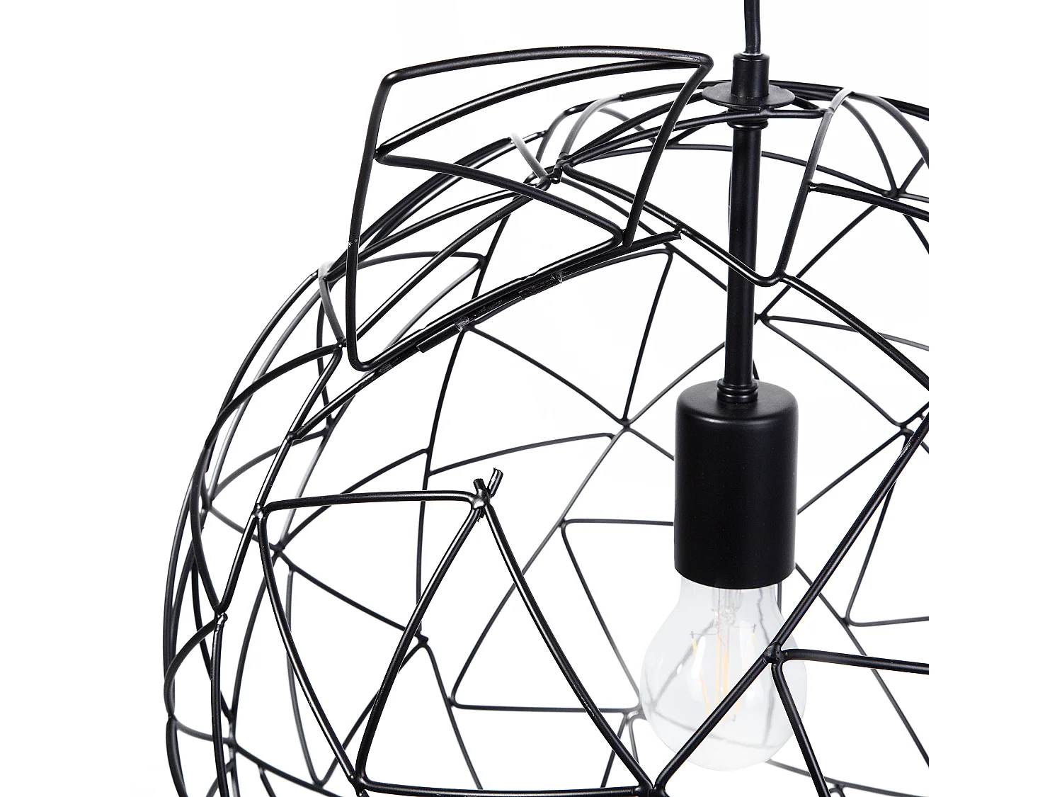 Hanglamp LEMME Metaal Zwart