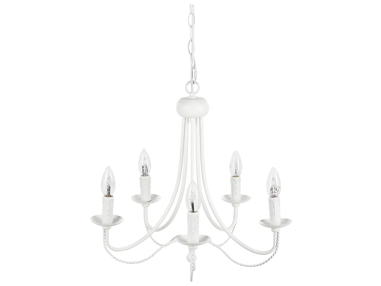 Kroonluchter DABUS Metaal Wit