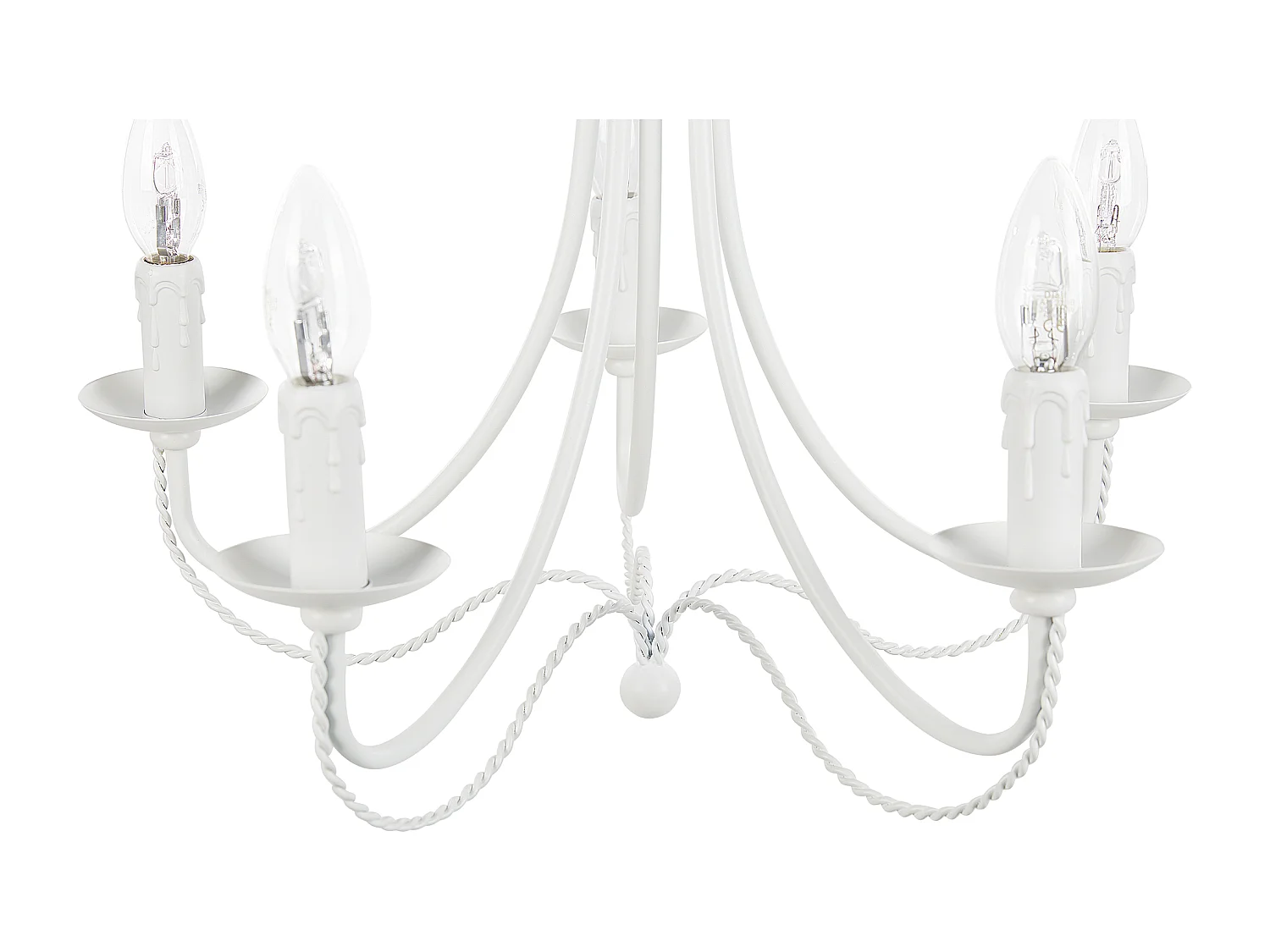 Kroonluchter DABUS Metaal Wit