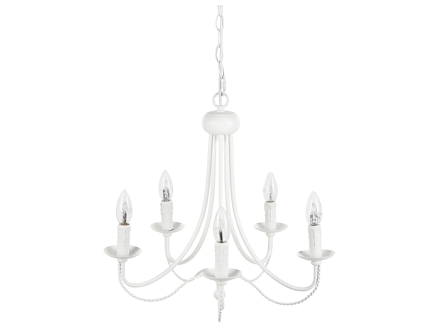 Kroonluchter DABUS Metaal Wit