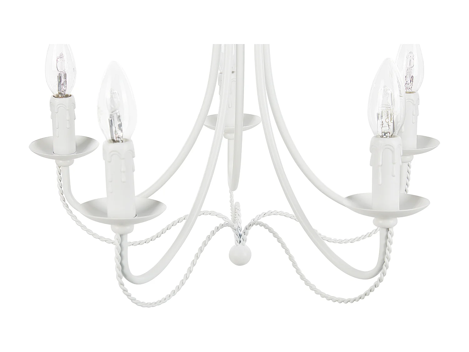 Kroonluchter DABUS Metaal Wit