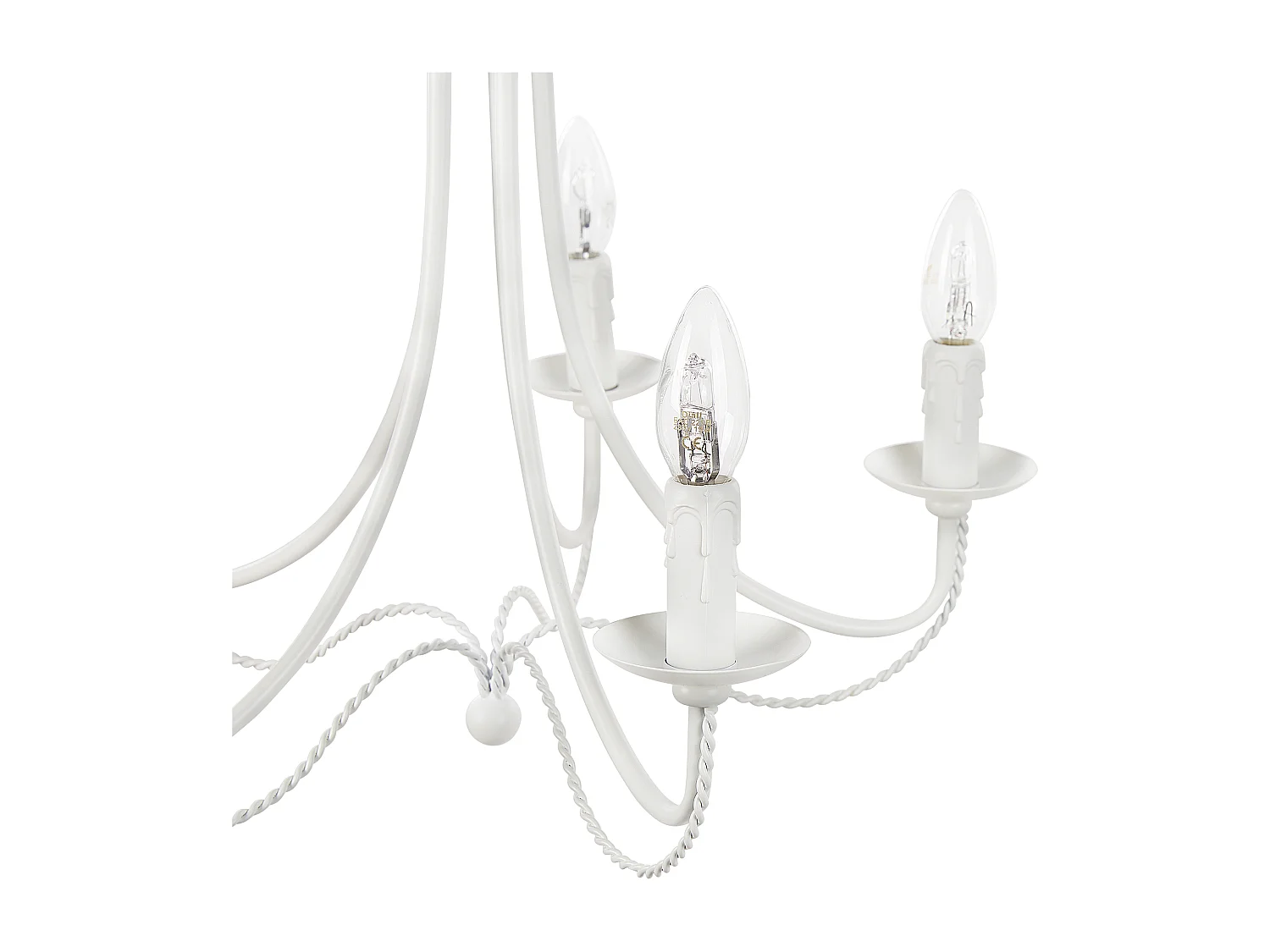 Kroonluchter DABUS Metaal Wit