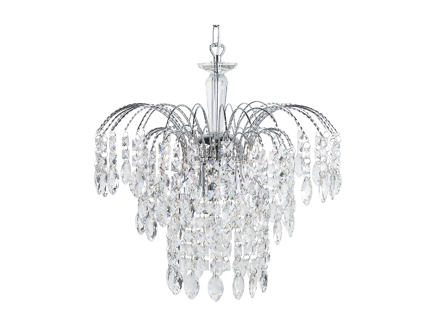 Lustre argenté RIVIL