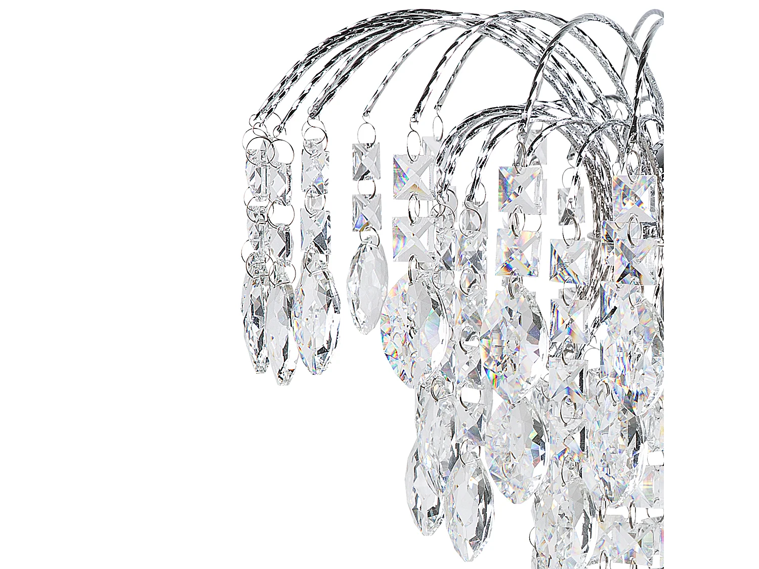 Lustre argenté RIVIL