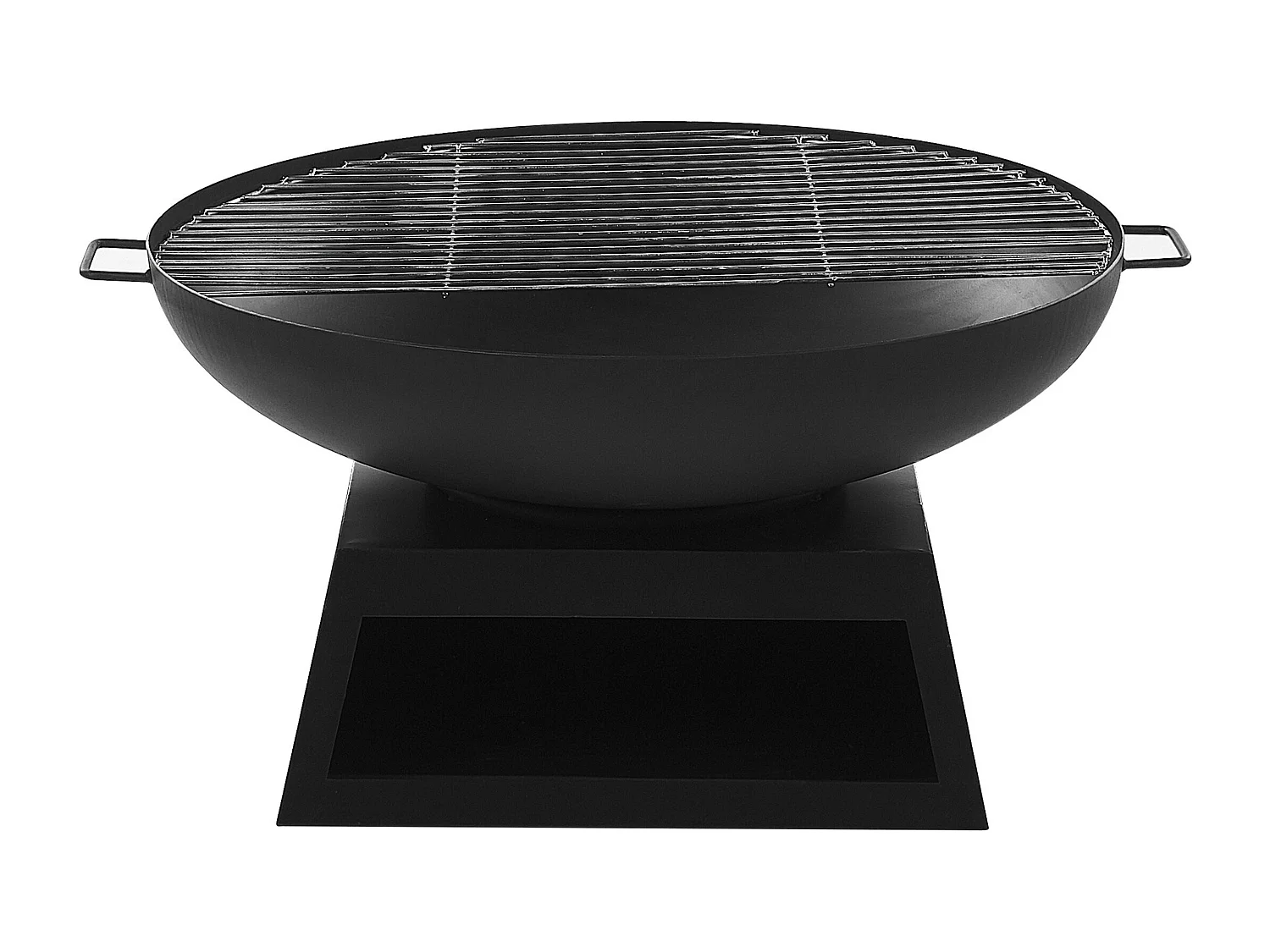 Foyer avec grille SEMERU Métal Noir