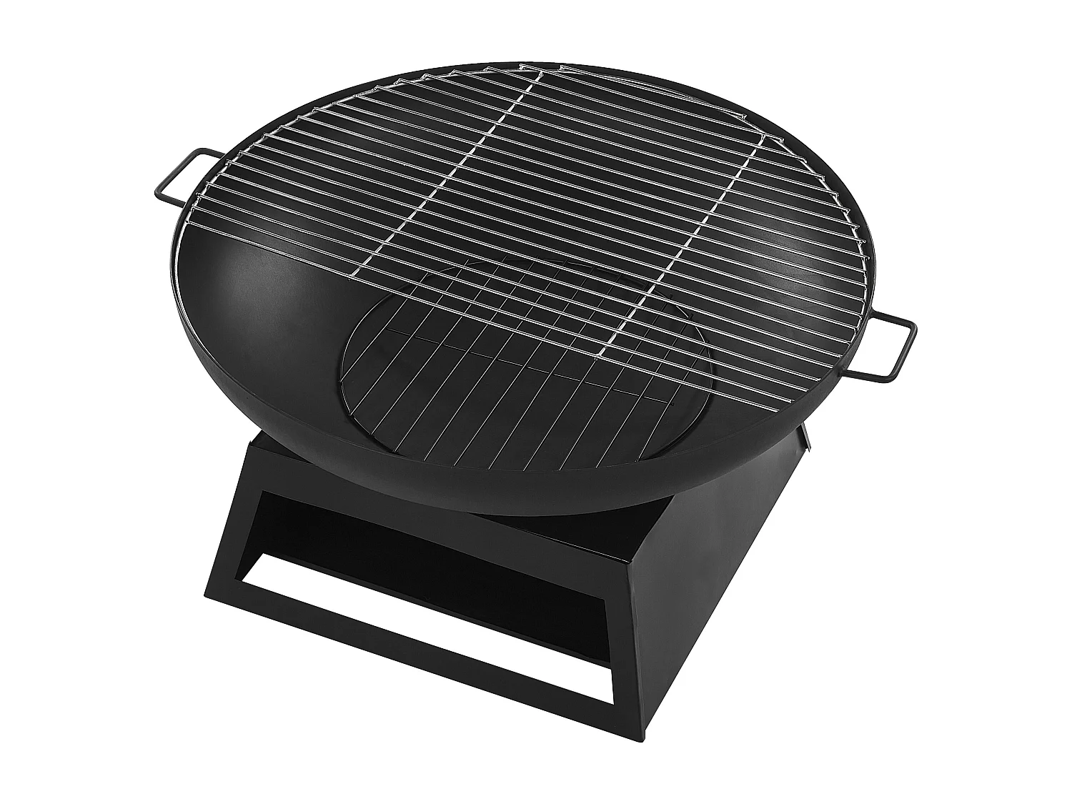 Grill vuurplaats SEMERU Metaal Zwart