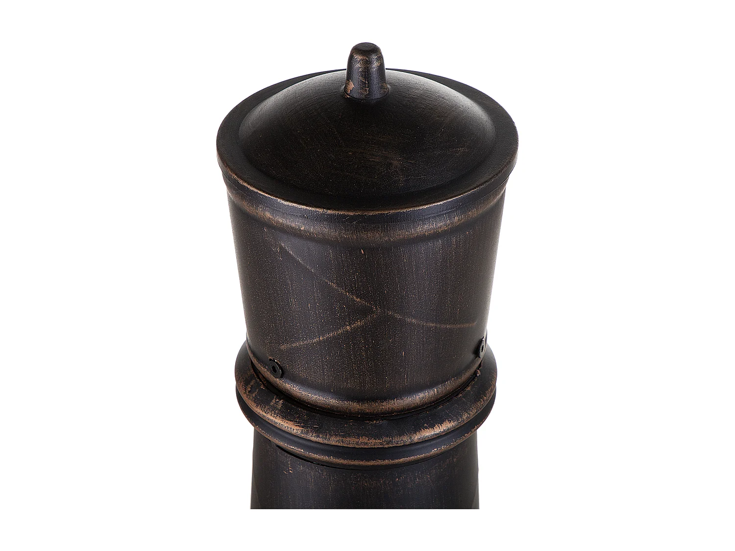 Foyer avec grille TACORA Métal Noir