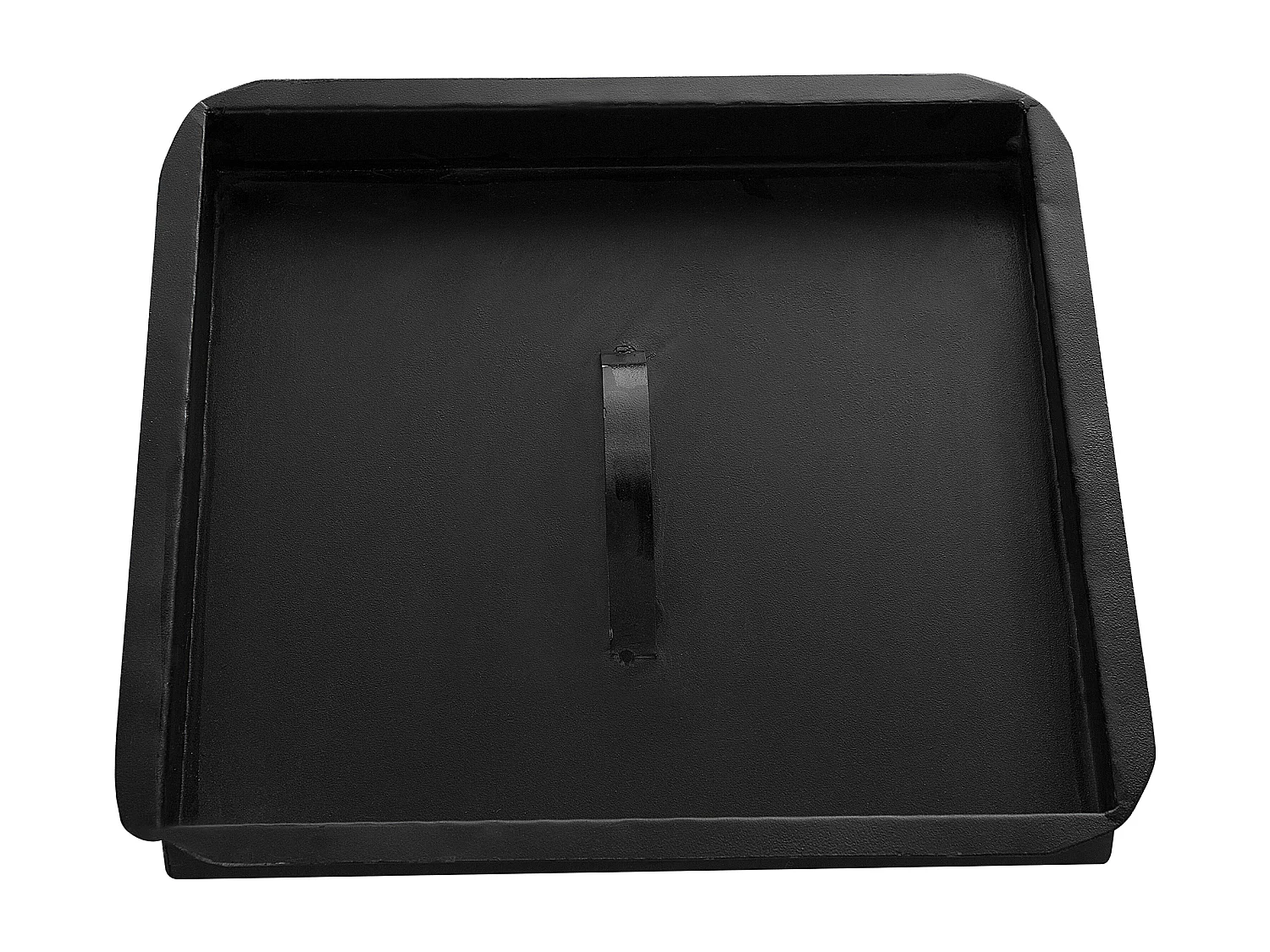 Feuerstelle schwarz Stahl Modern Outdoor Feuerpyramide Yasur