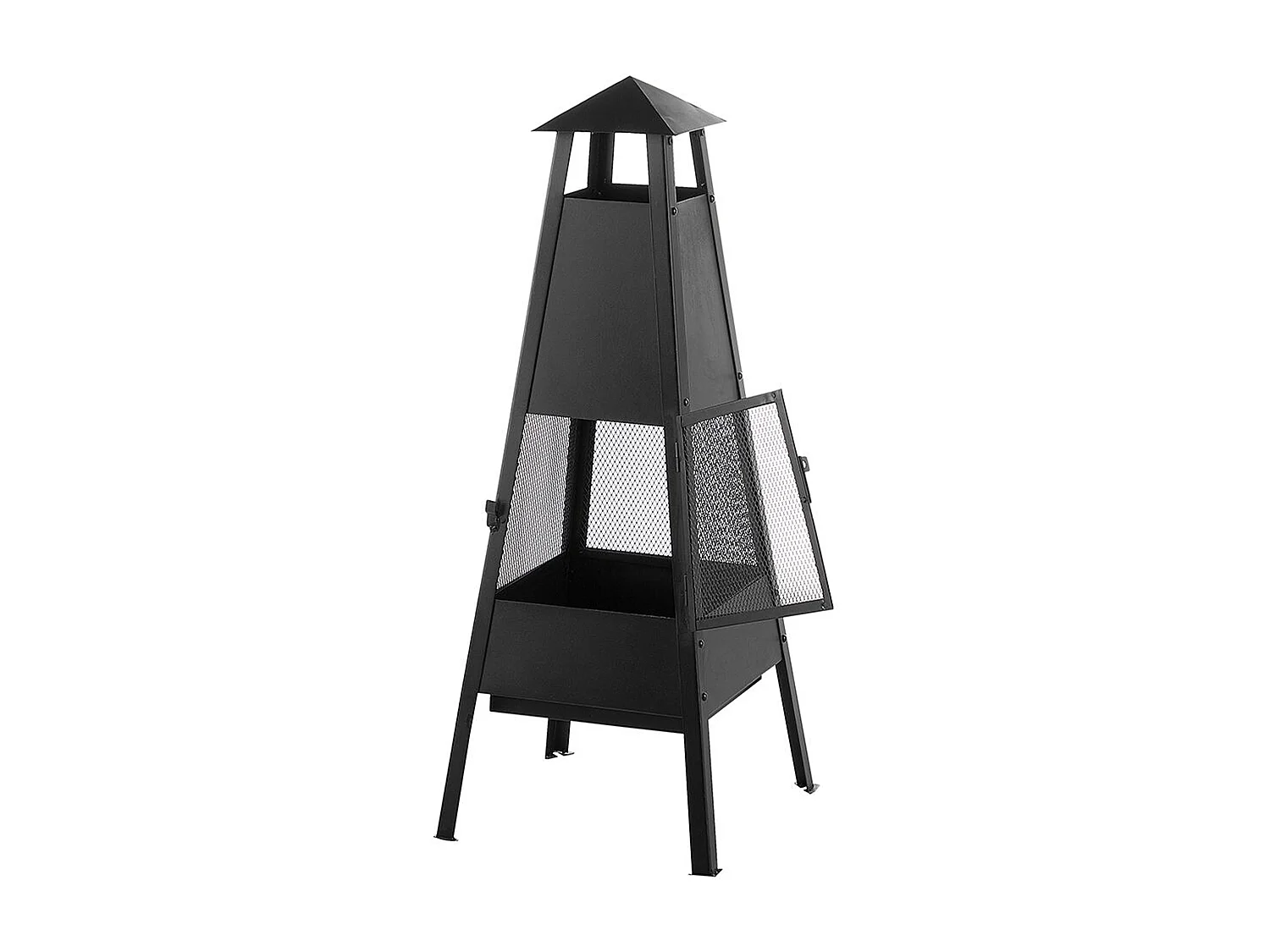 Braséro de jardin YASUR Métal Noir