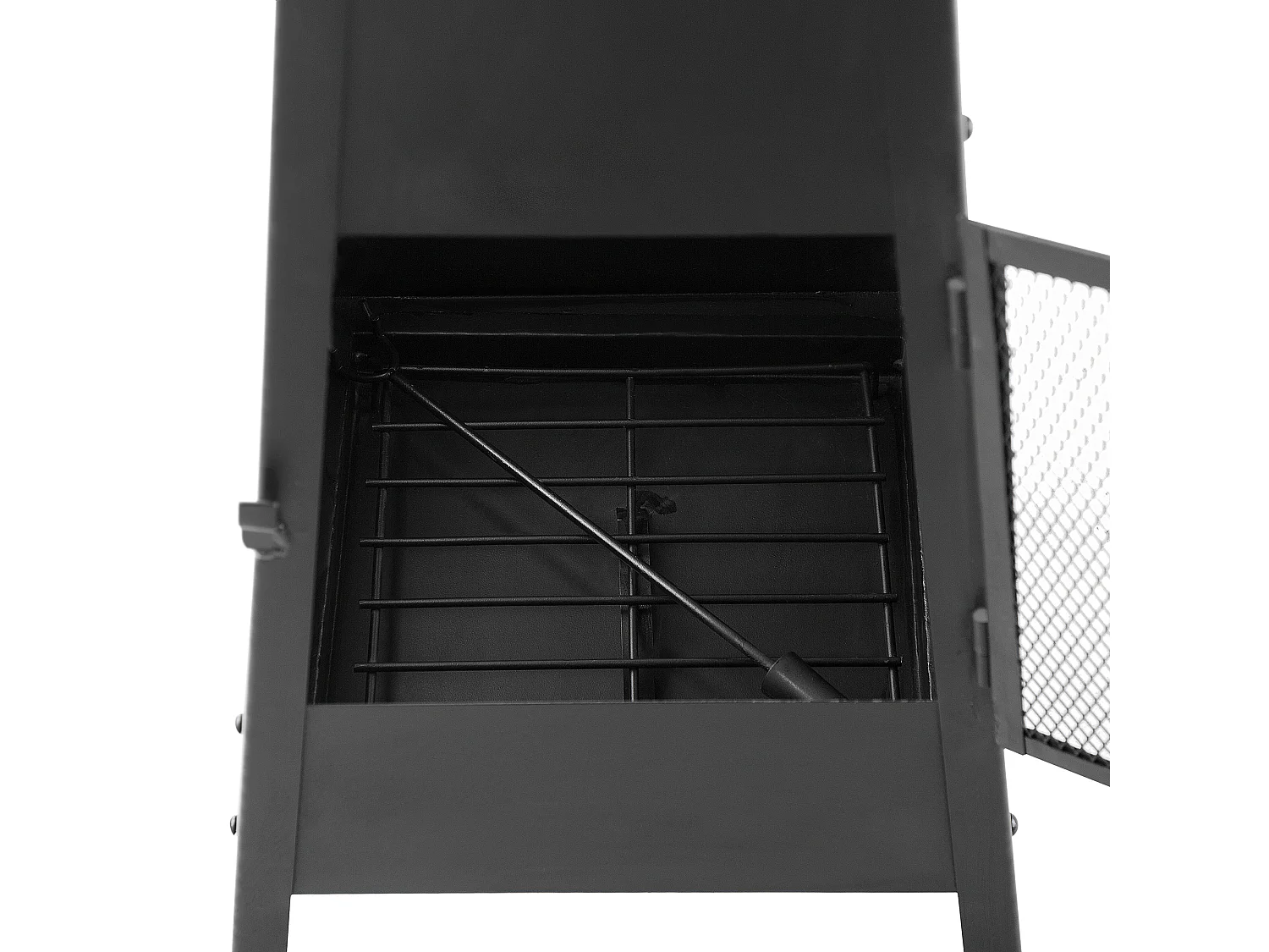 Feuerstelle YASUR Metall Schwarz