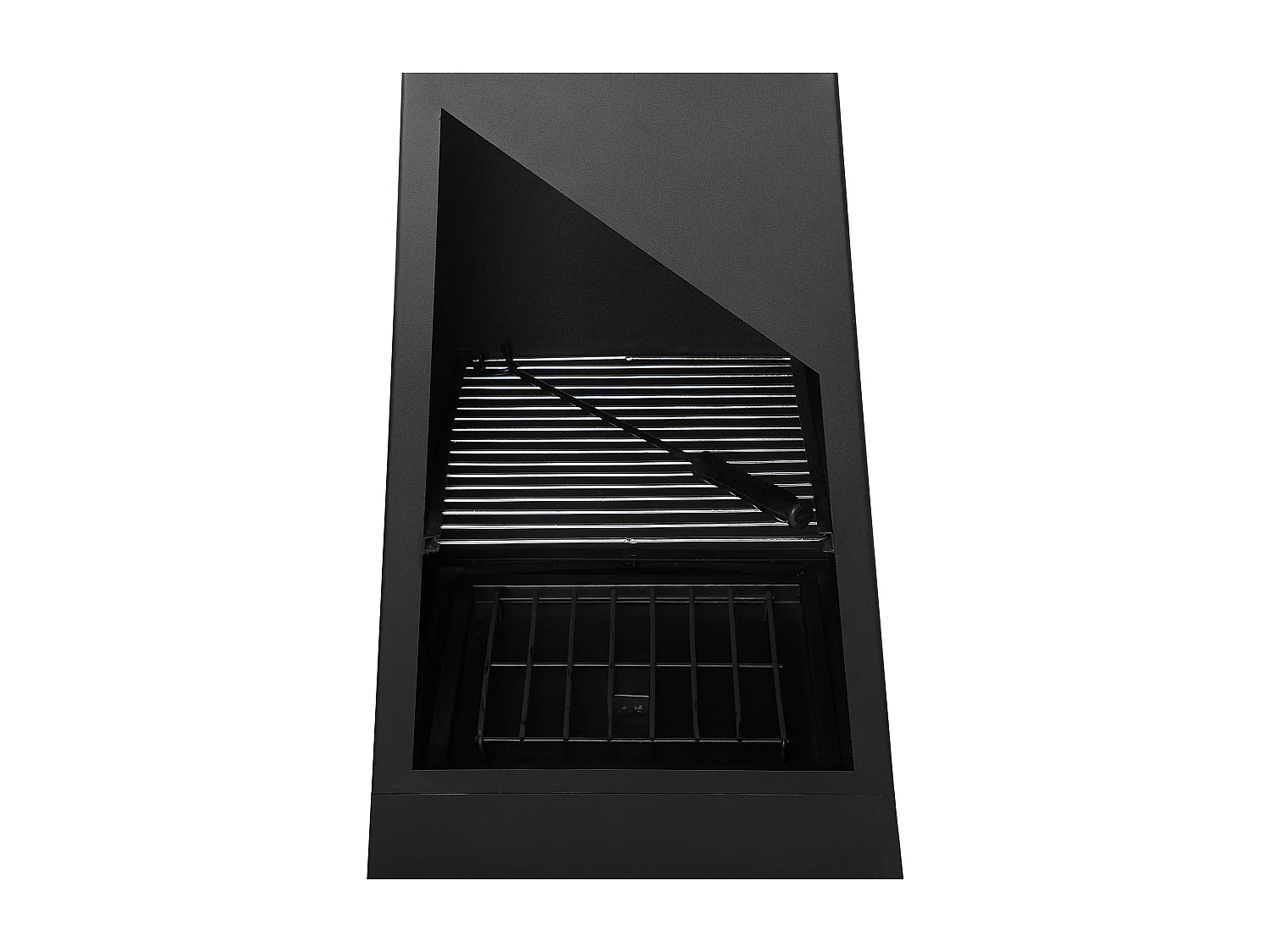 Lareira de jardim com grelha YATE Metal Preto