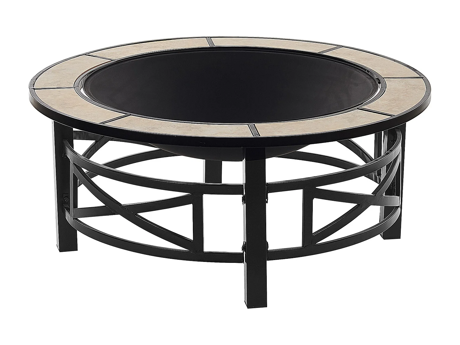 Grill vuurplaats HIERRO Metaal Zwart