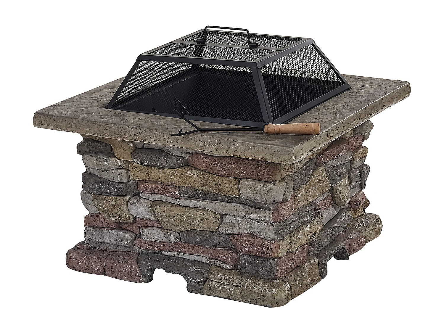 Grill-Feuerstelle KELUD Beton Grau