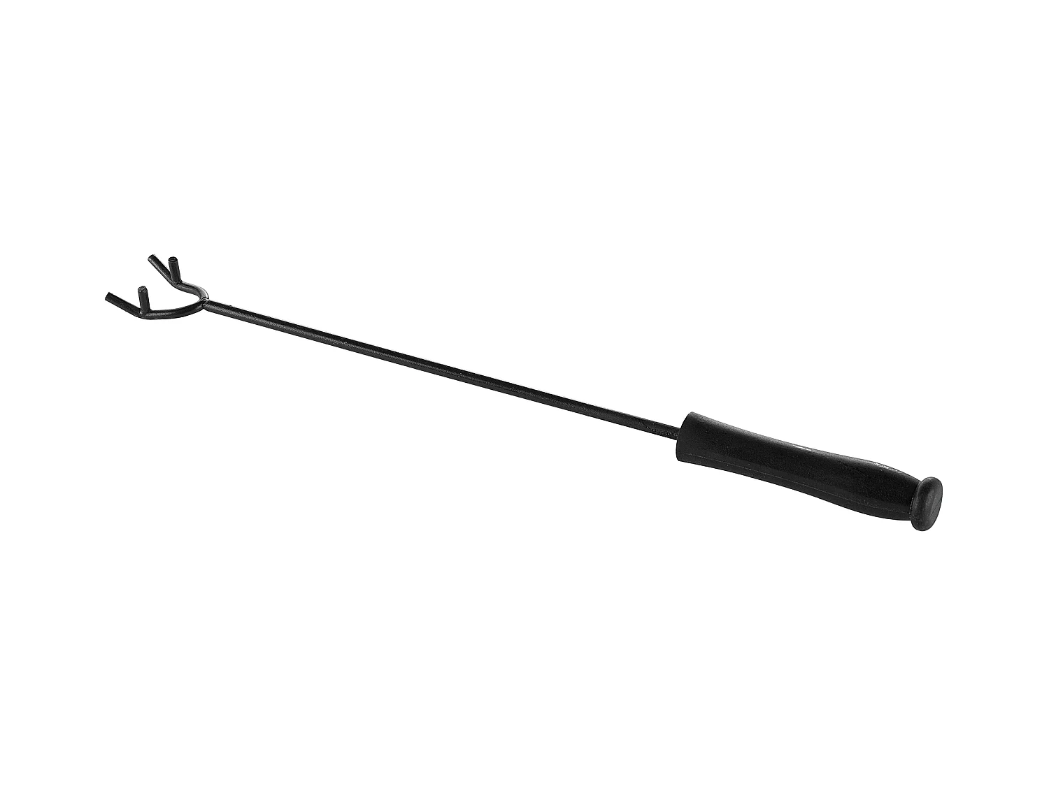 Brasero rond en acier noir MAYON