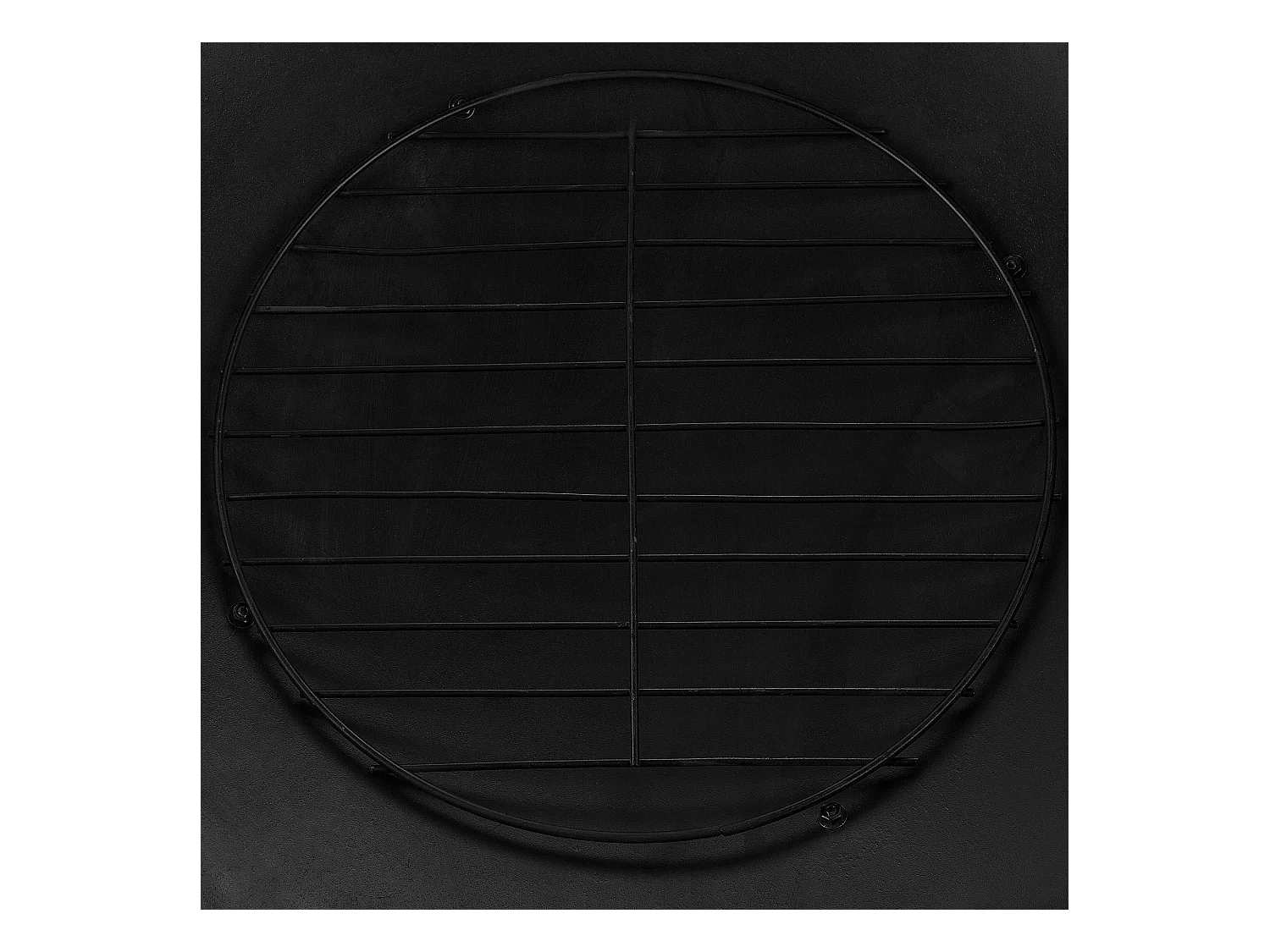 Braséro de jardin SEMPU Métal Noir