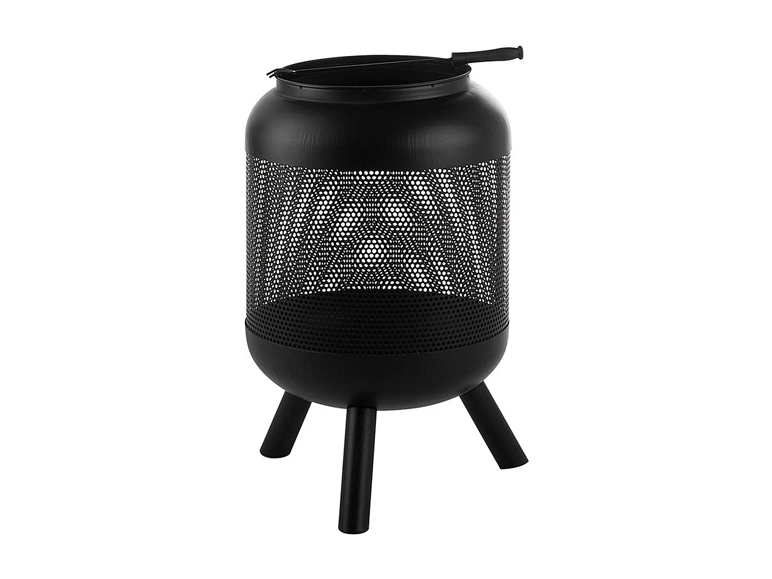 Pozo de fuego VEER Metal Negro