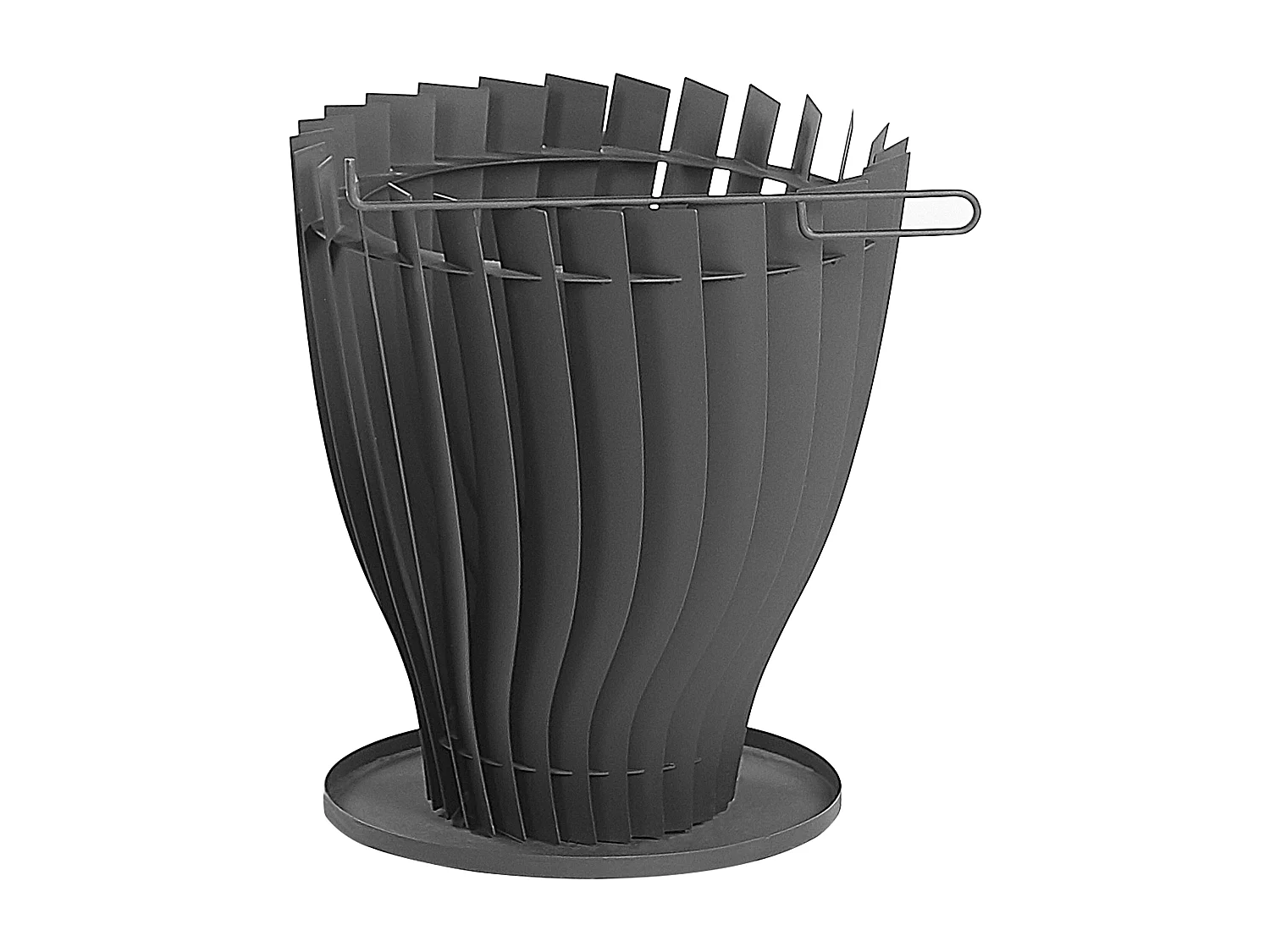 Braséro de jardin KEDIRI Métal Noir