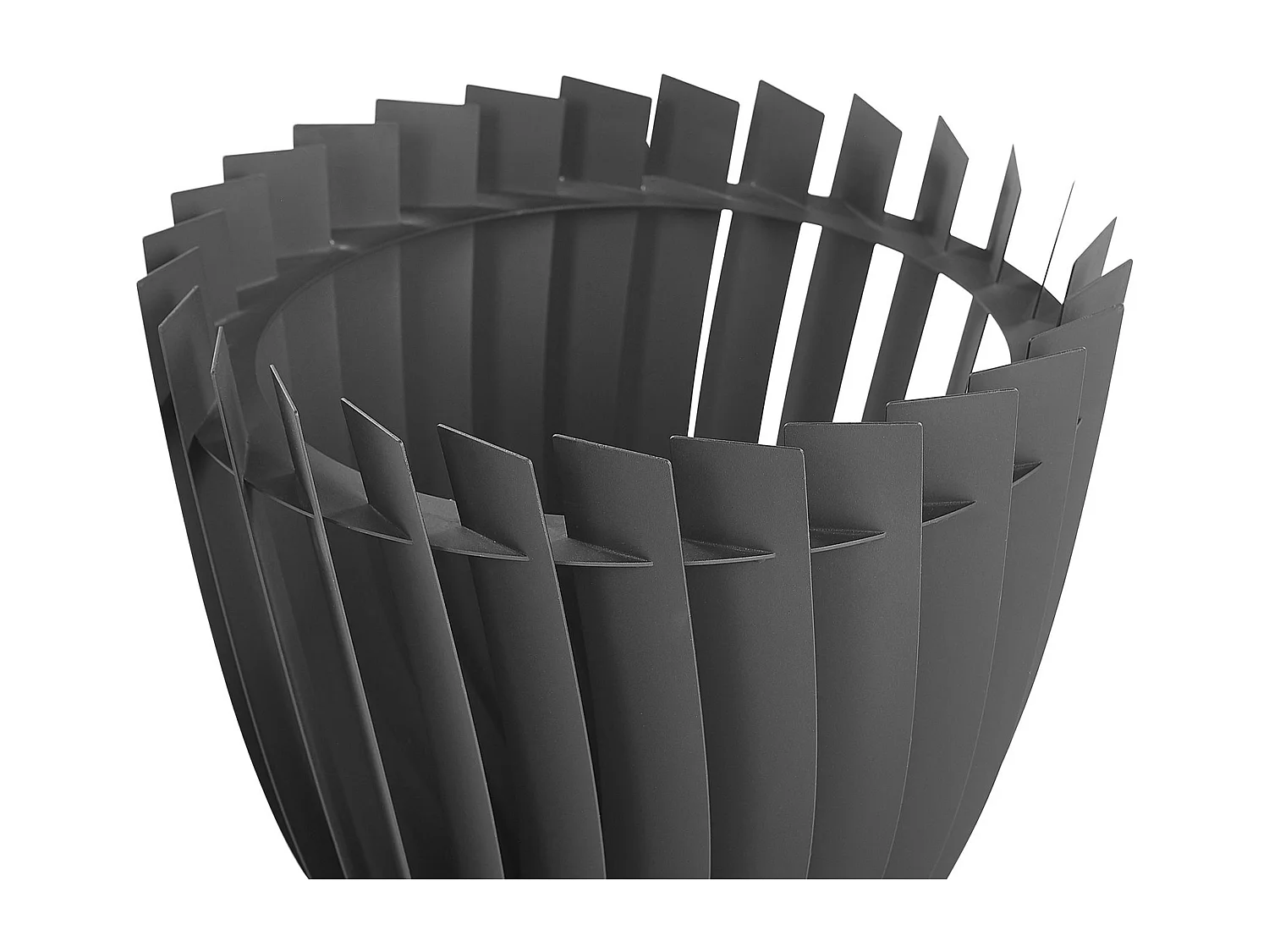 Vuurkorf KEDIRI Metaal Zwart