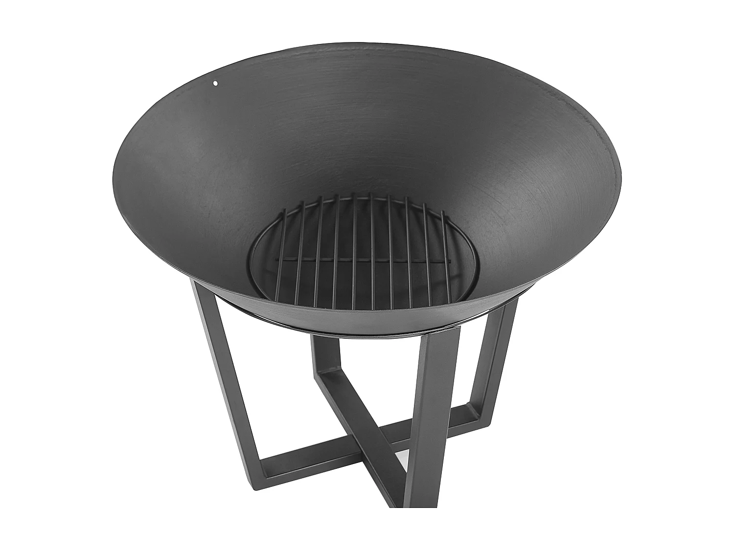 Braséro de jardin KEDUNG Métal Noir