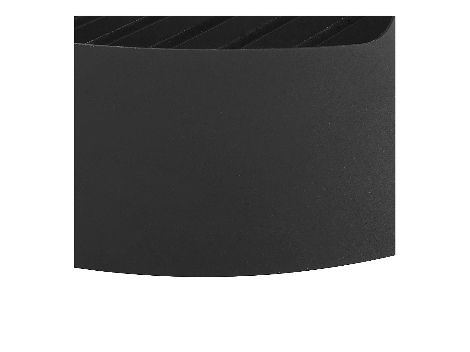 Foyer avec grille TROMEN Métal Noir