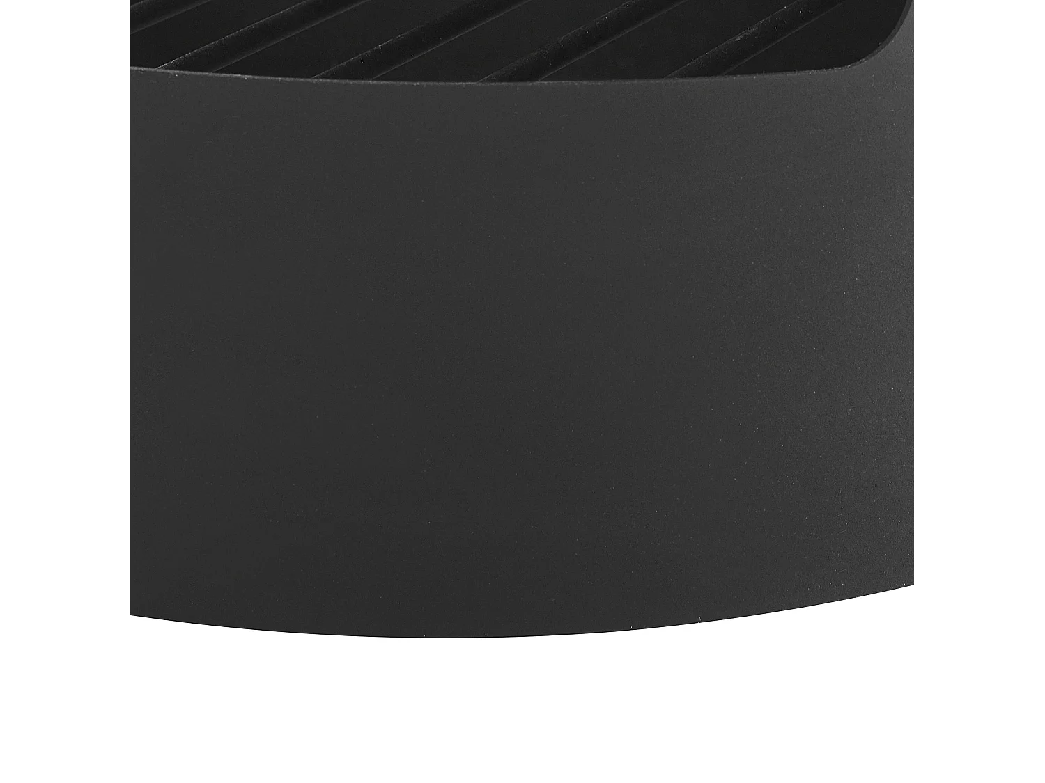 Foyer avec grille TROMEN Métal Noir