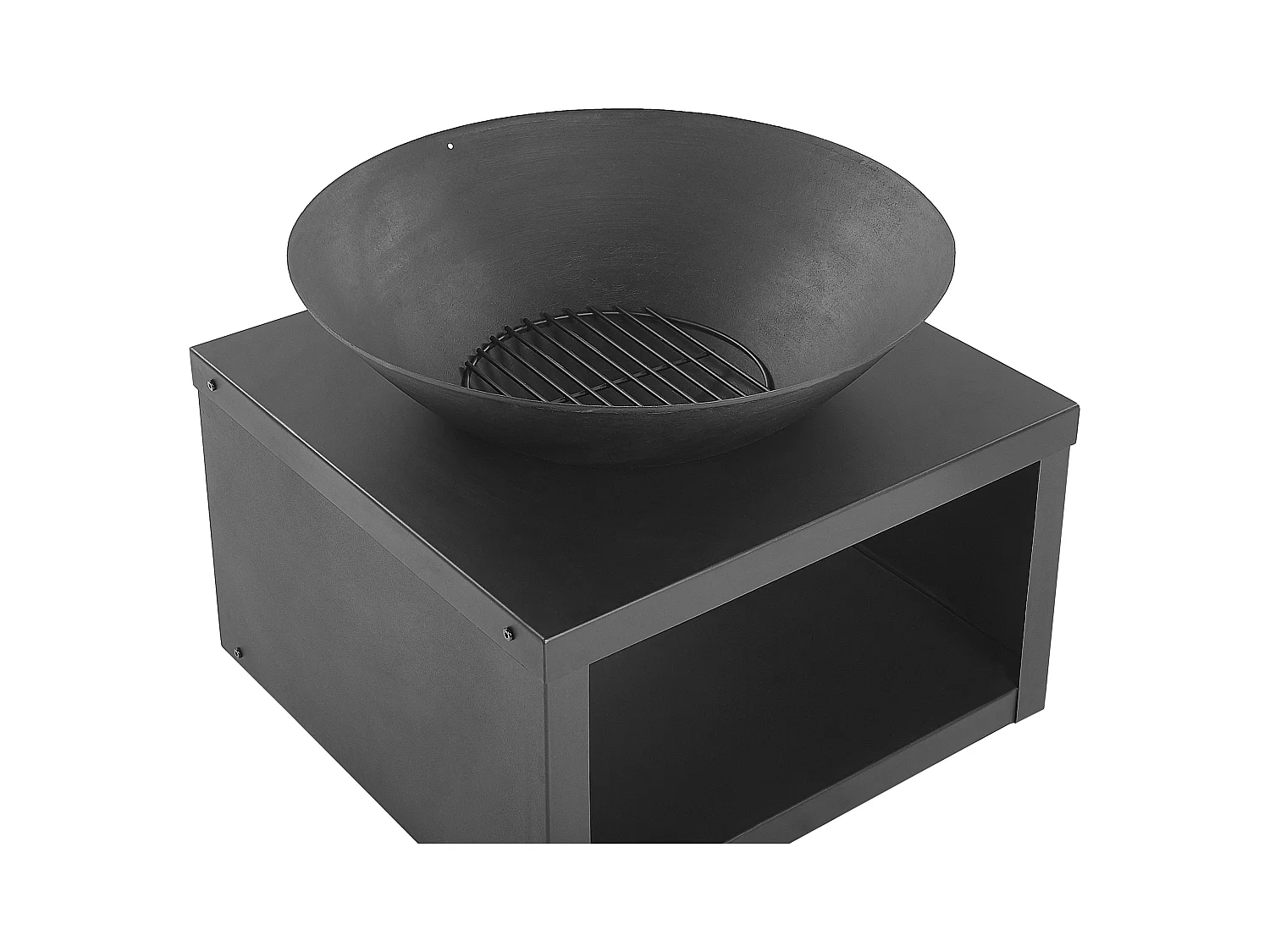 Braséro de jardin TANARA Métal Noir