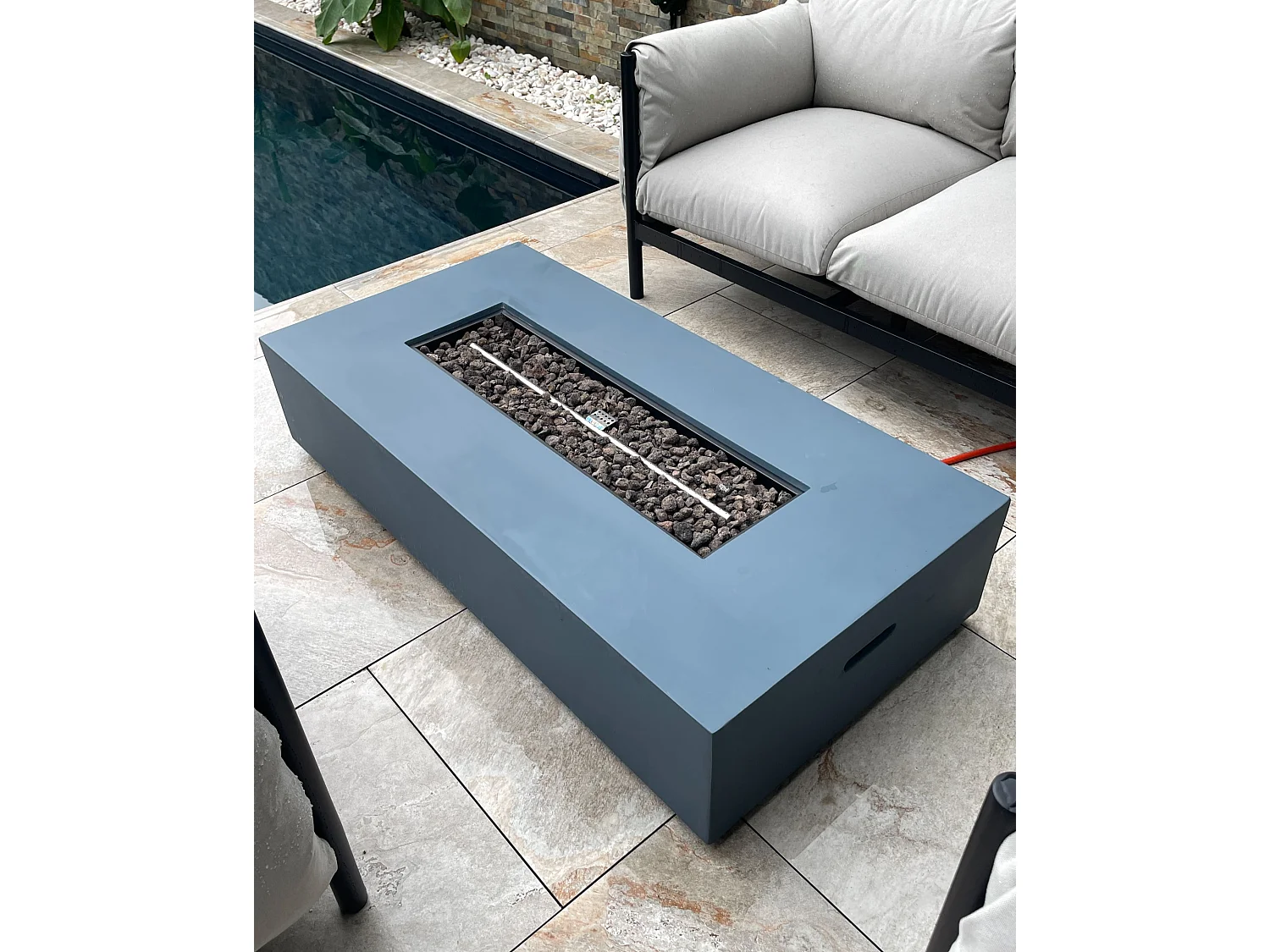 Braséro de jardin PAVO Gris