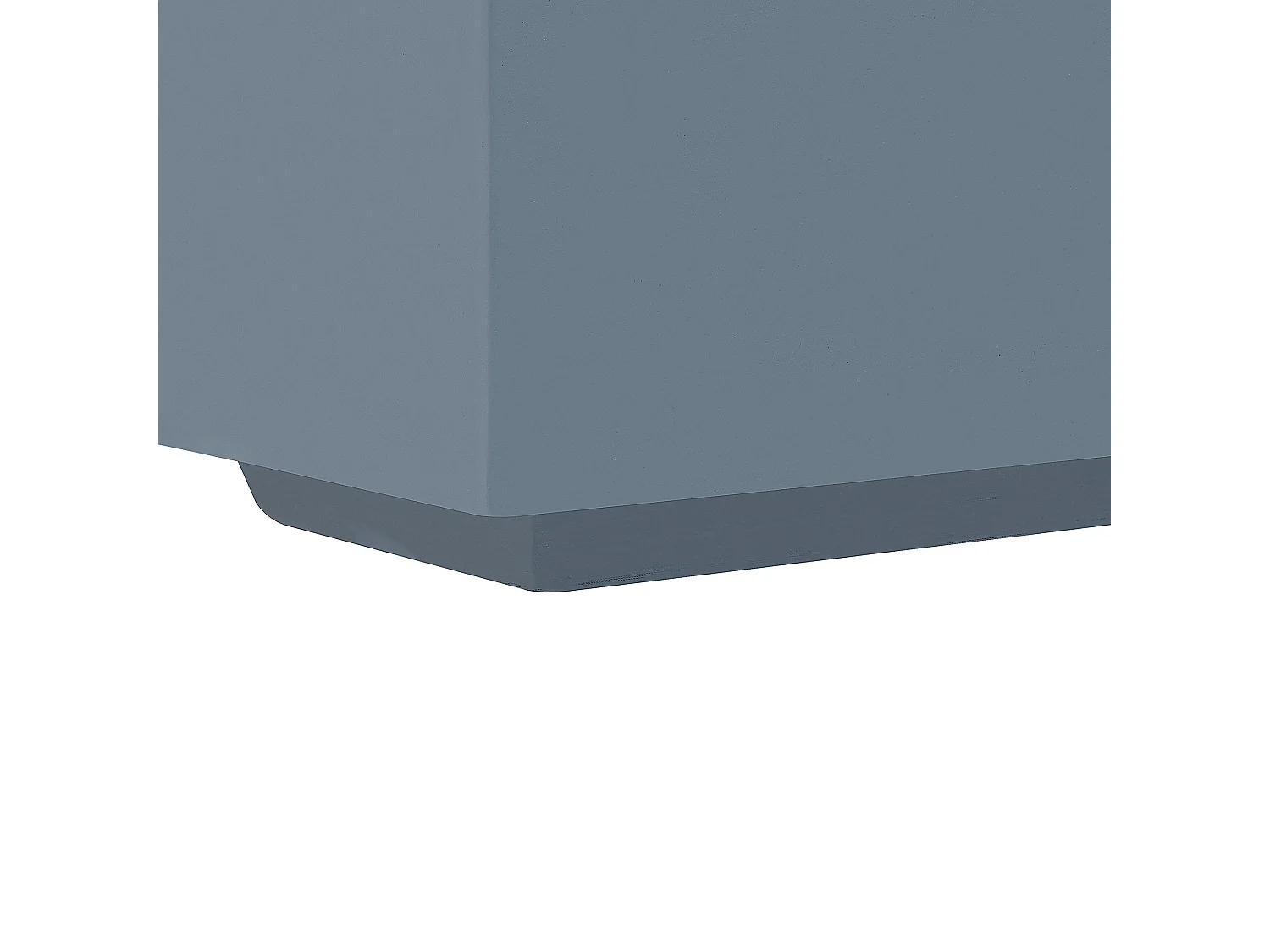 Stilvolle Feuerstelle Leichtbeton/Edelstahl rechteckig graphit grau Pavo