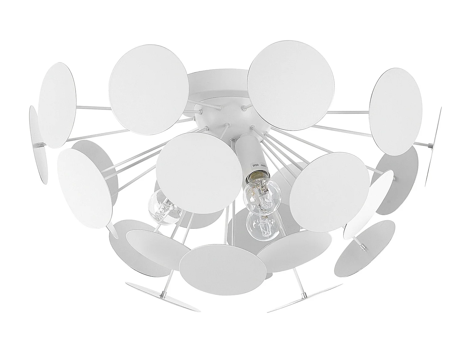 Plafonnier MARITSA Métal Blanc