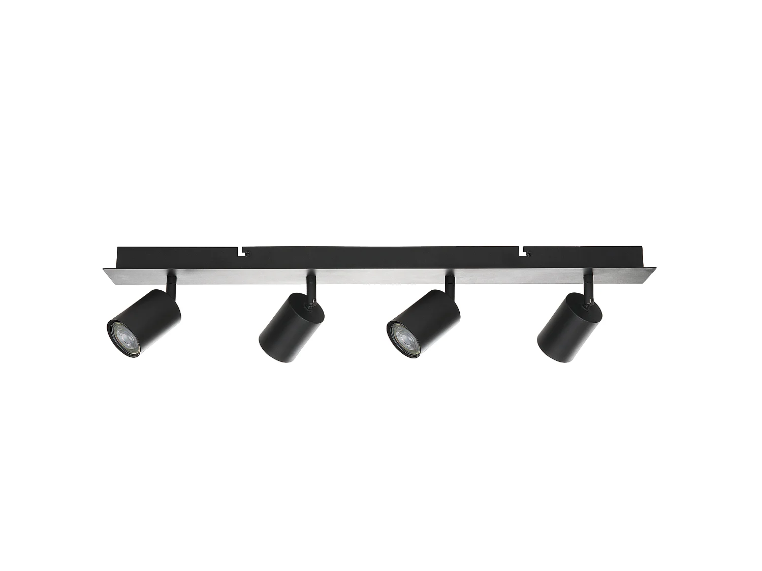 Spot à 4 lumières TIGRIS Réglable Métal Noir