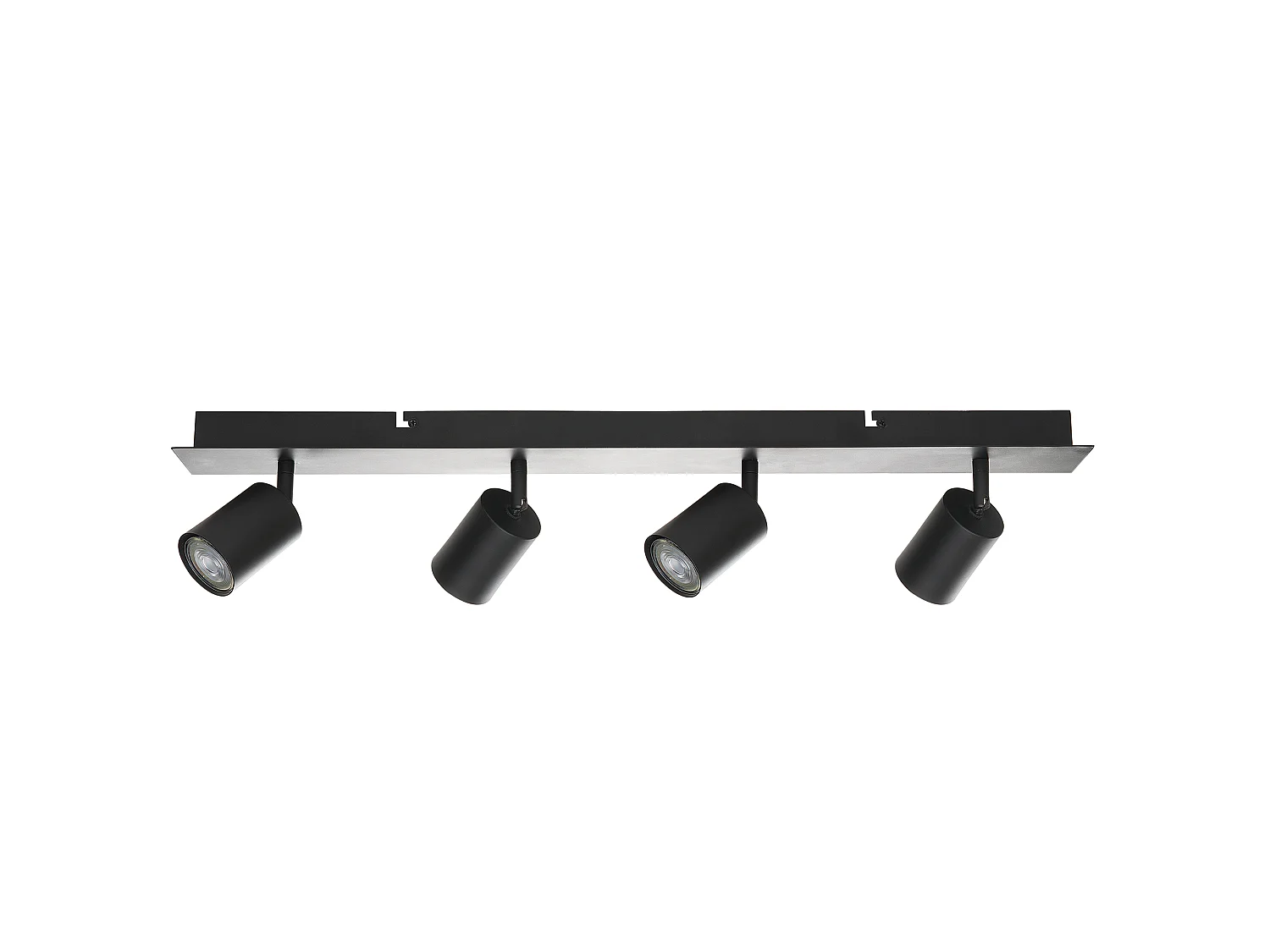 Spot à 4 lumières TIGRIS Réglable Métal Noir