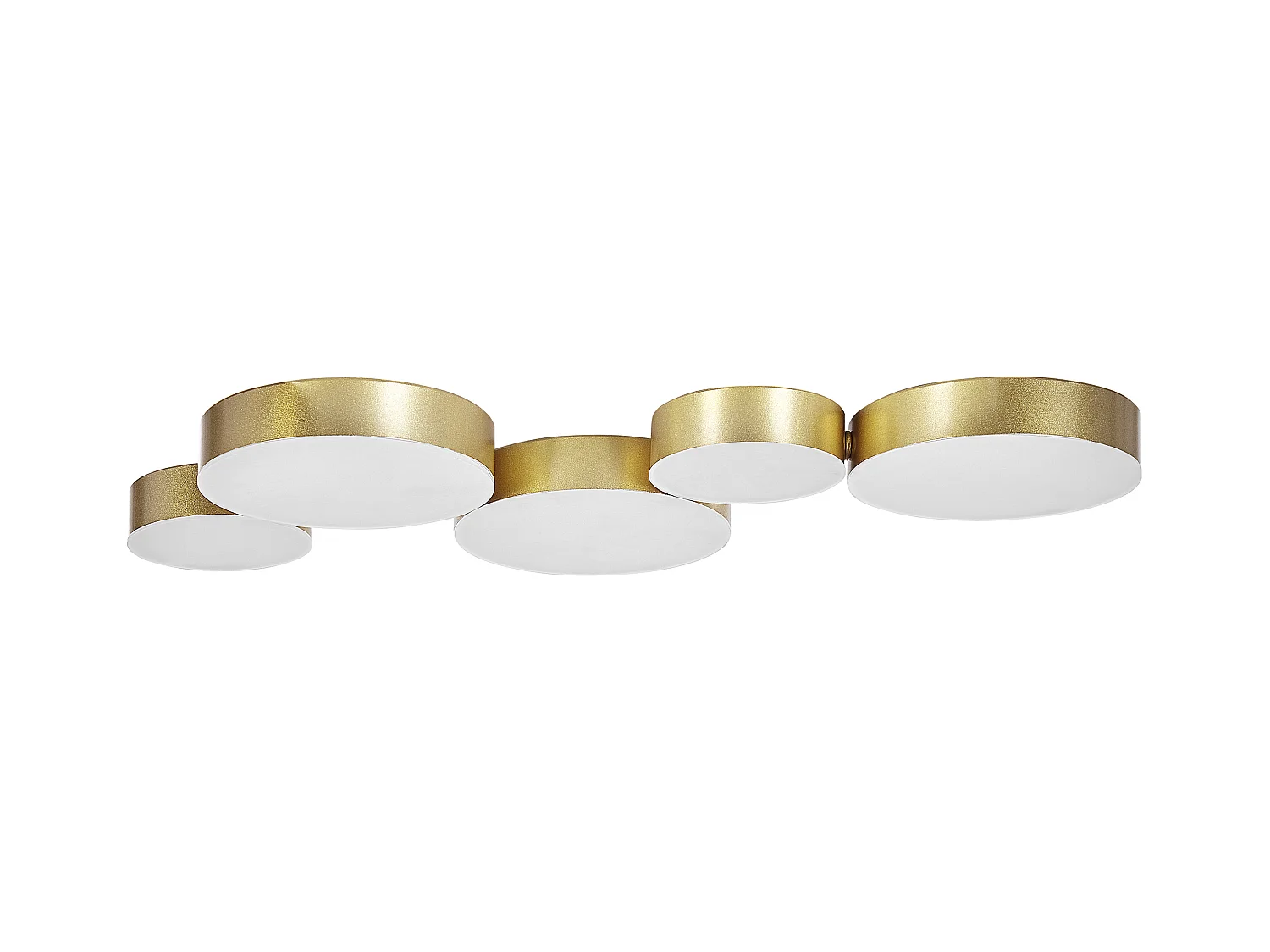 Plafonnier à LED LUGA Métal Doré