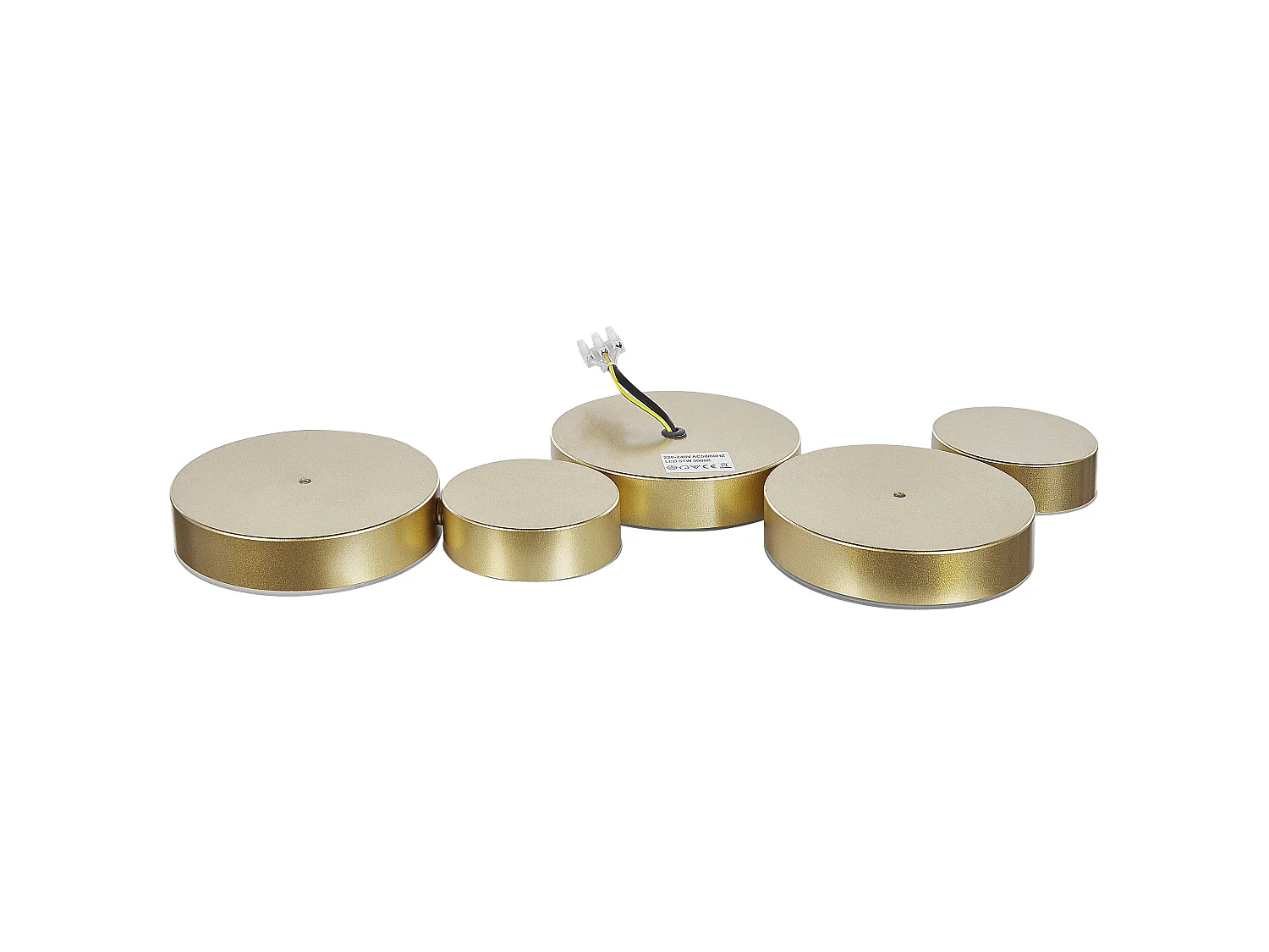 LED Deckenlampe LUGA Metall Gold