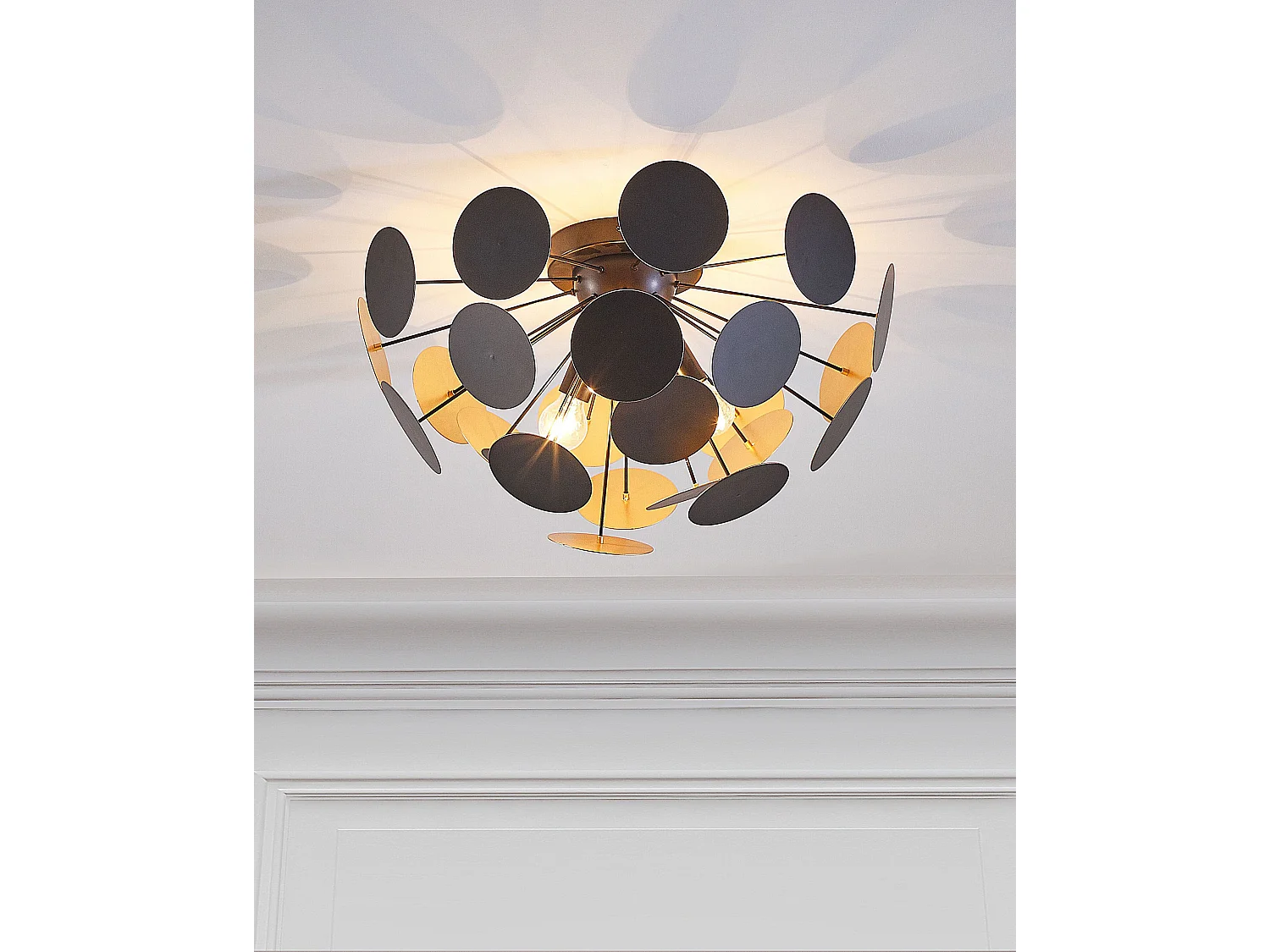 Lampa sufitowa MARITSA Metal Czarny