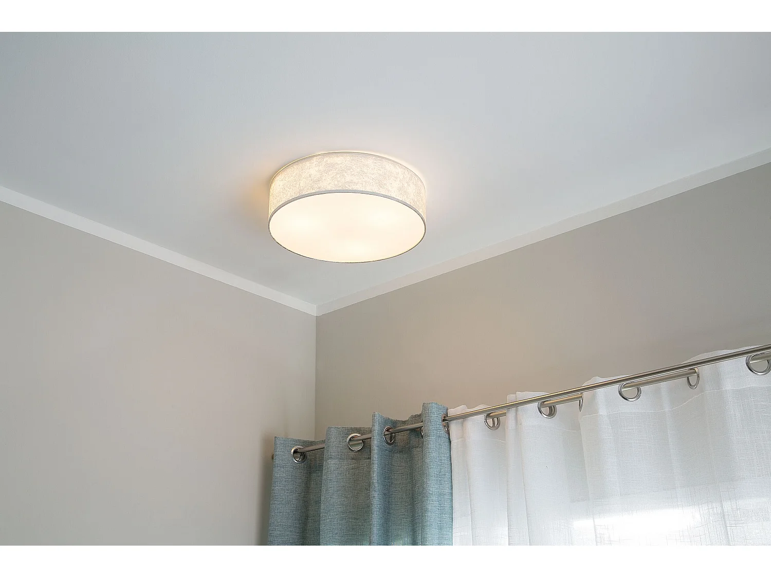 Plafonnier RENA Argenté