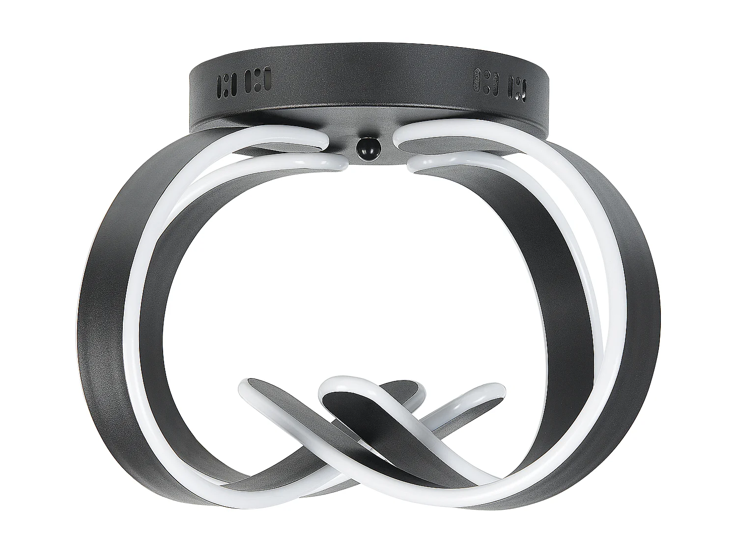 LED plafondlamp NURA Metaal Zwart