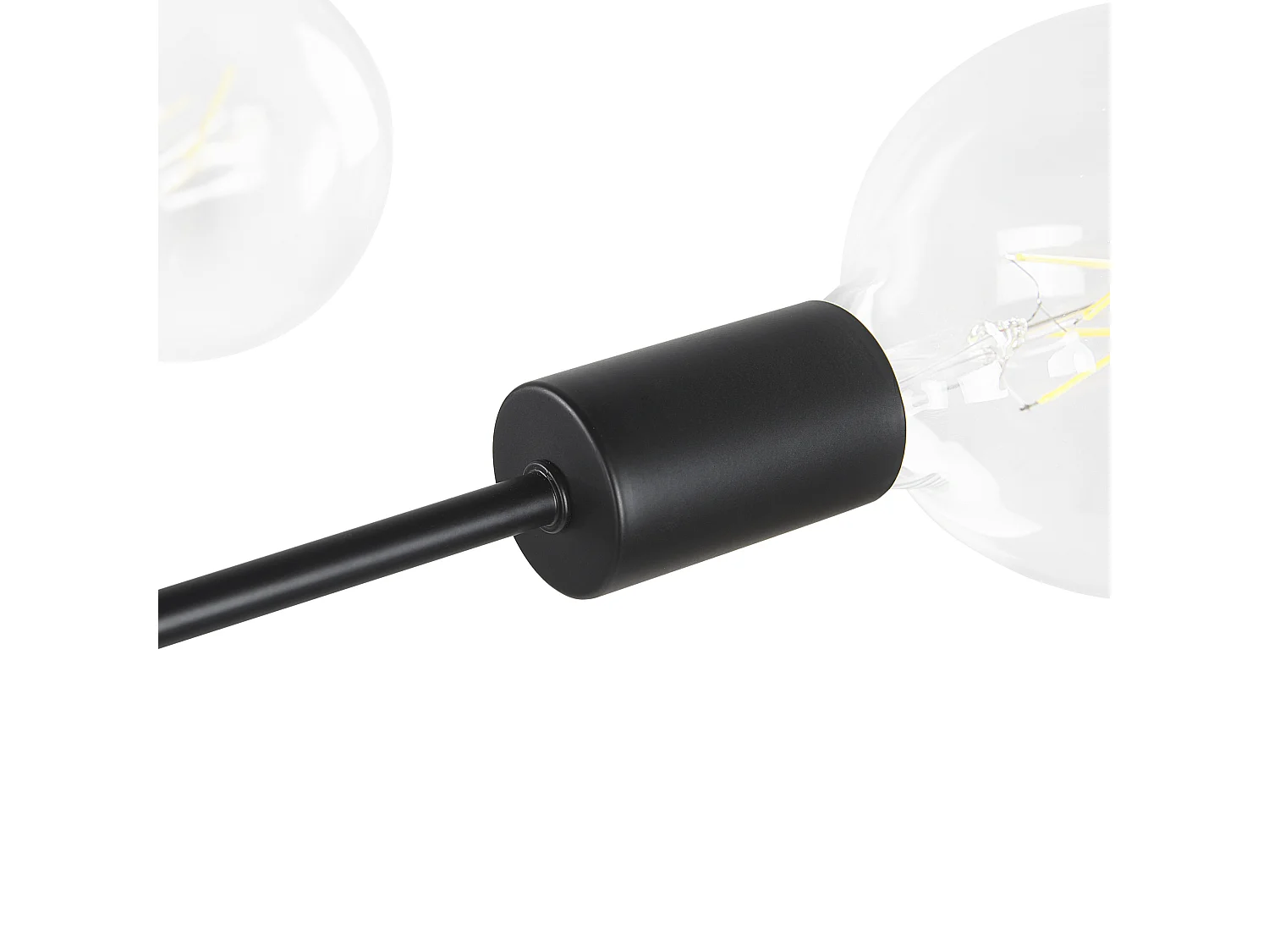 Ceiling Lamp KIDANE Metal Black