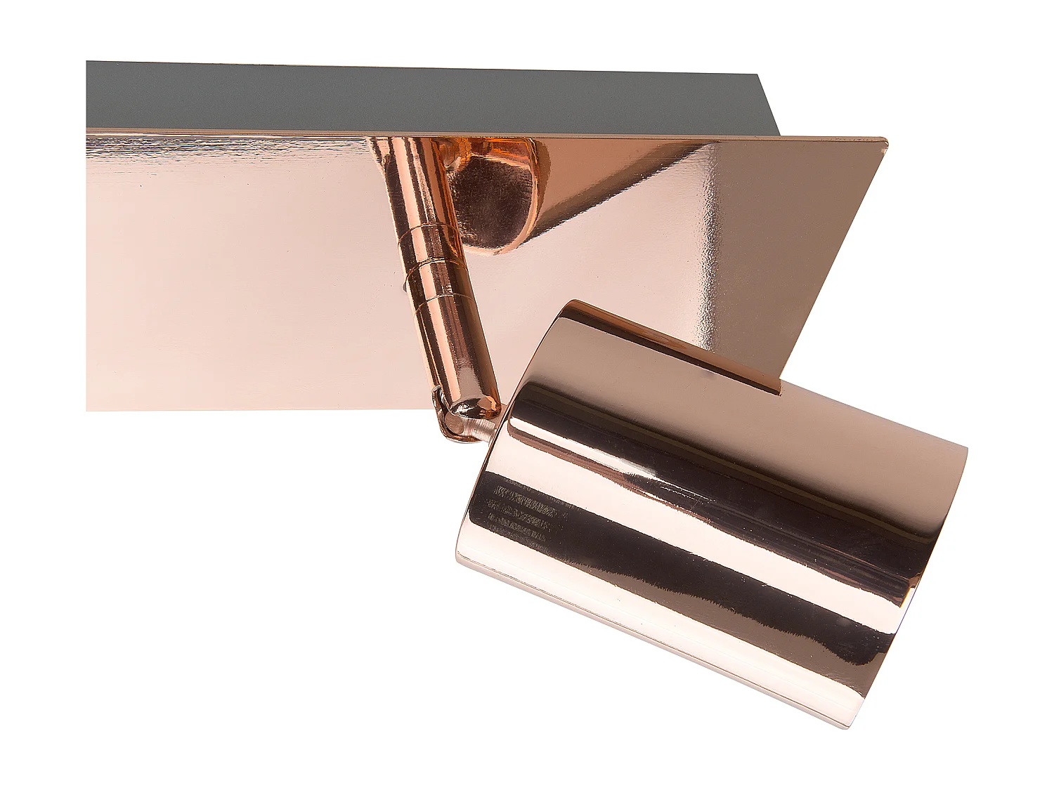 Spot à 4 lumières TIGRIS Réglable Métal Cuivré