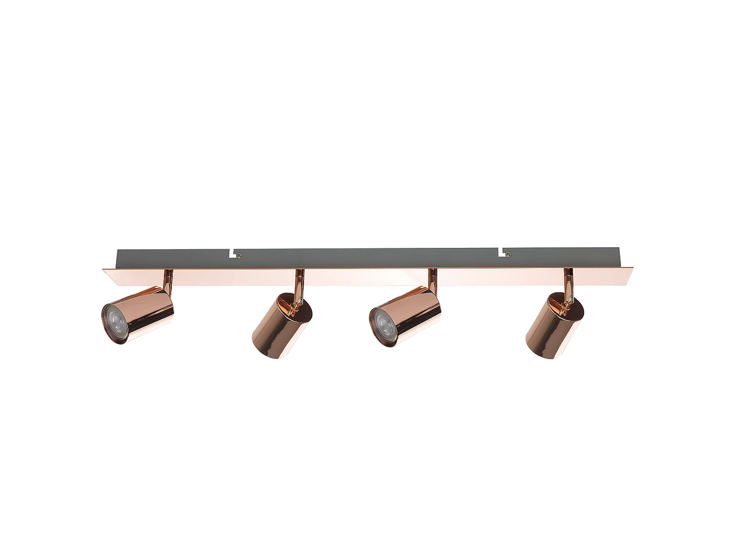 Spot à 4 lumières TIGRIS Réglable Métal Cuivré