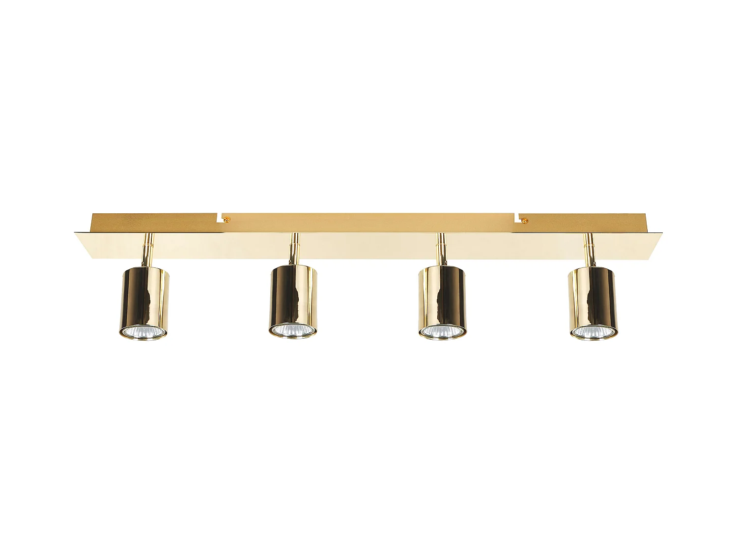 Lampa spot 4-punktowa TIGRIS Regulowana Metal Złoty