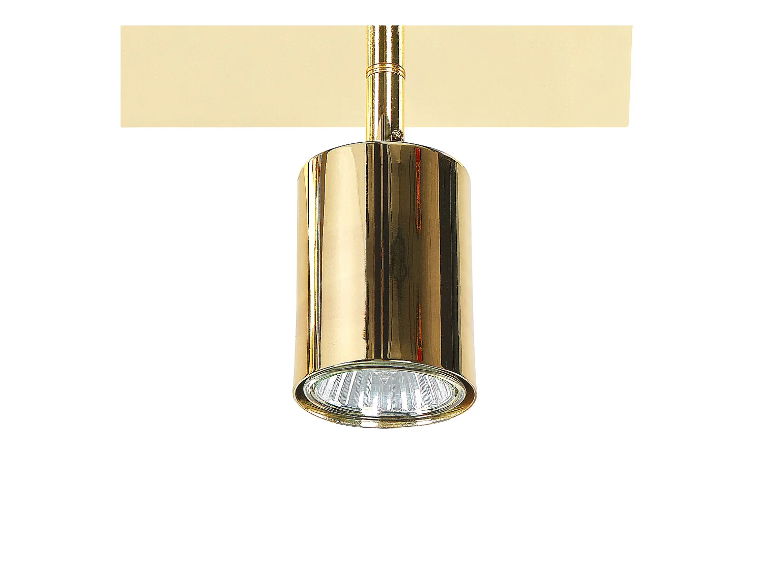 Lampa spot 4-punktowa TIGRIS Regulowana Metal Złoty